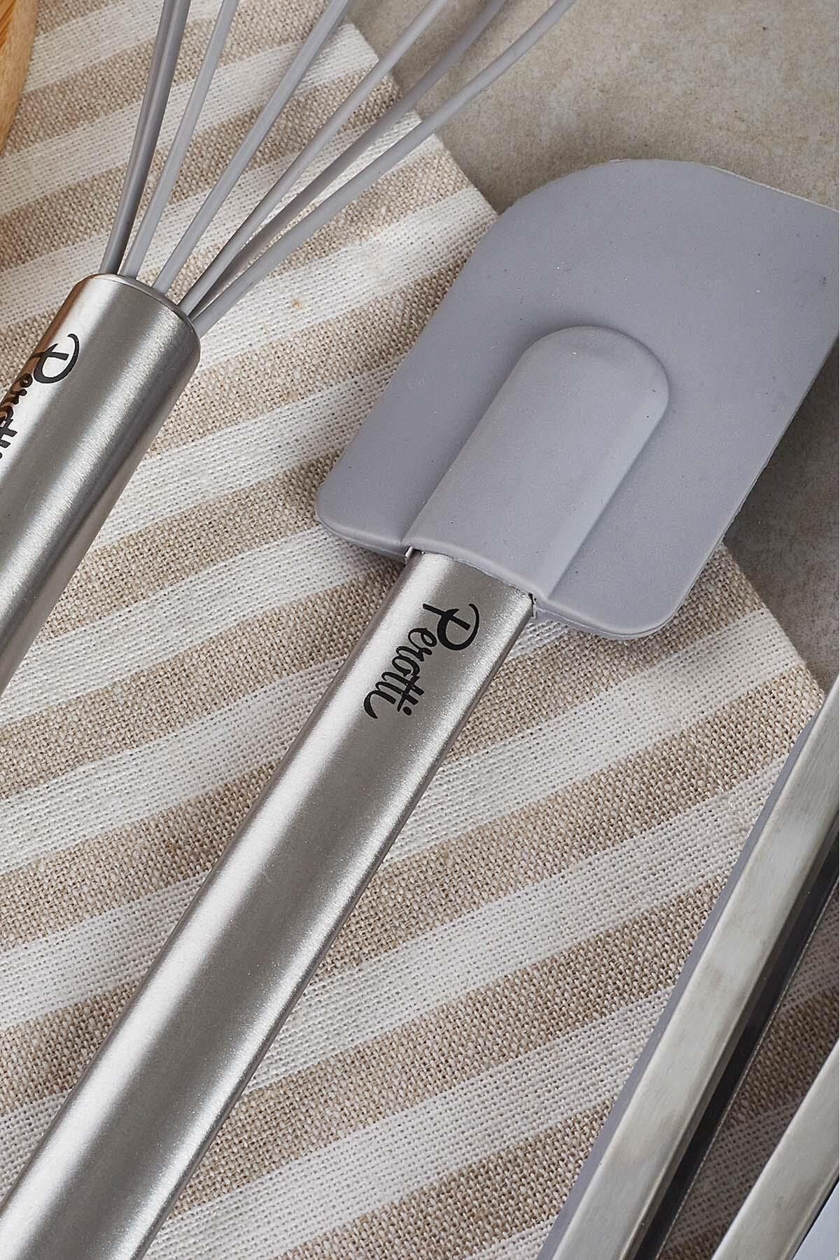 Cake Grey 10 Parça Pasta Servis Seti