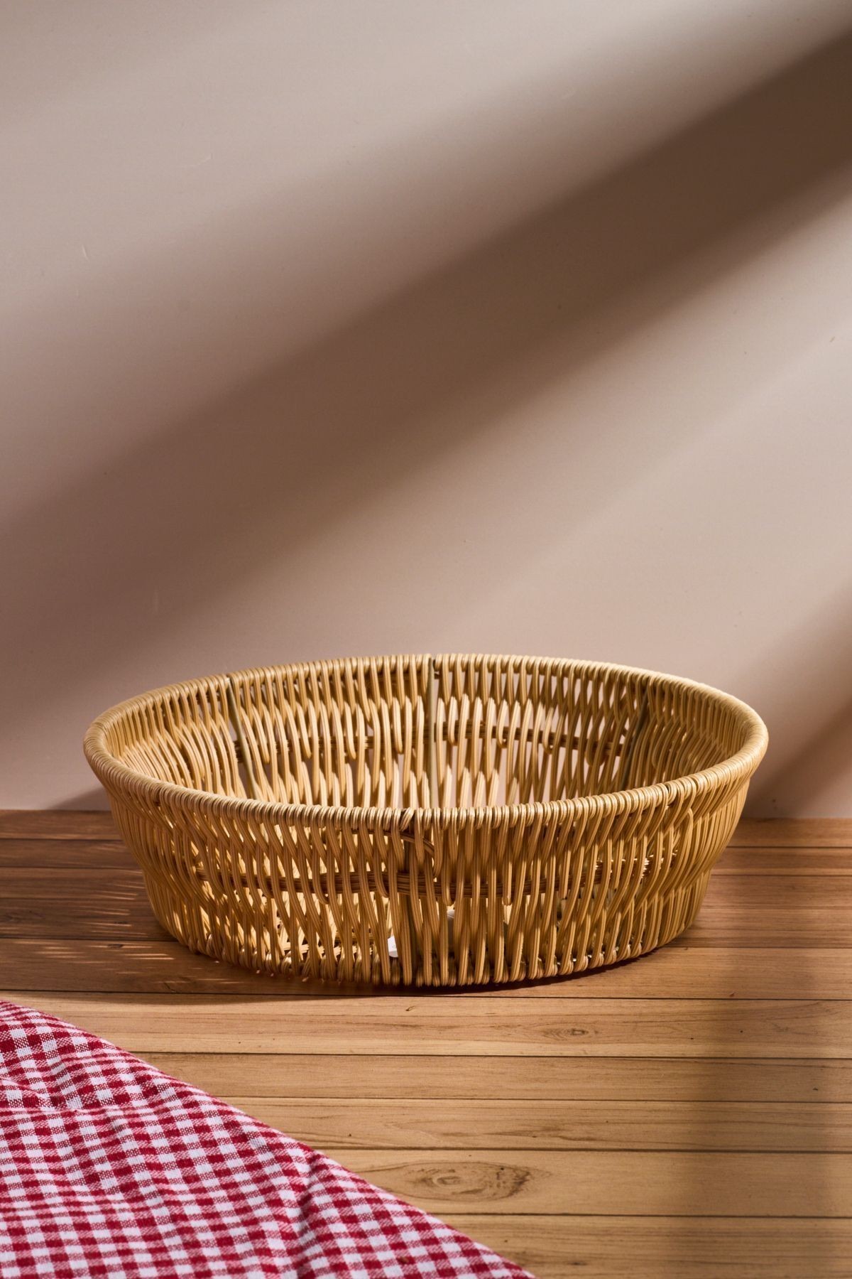 Picnic Hasır Ekmek Sepeti