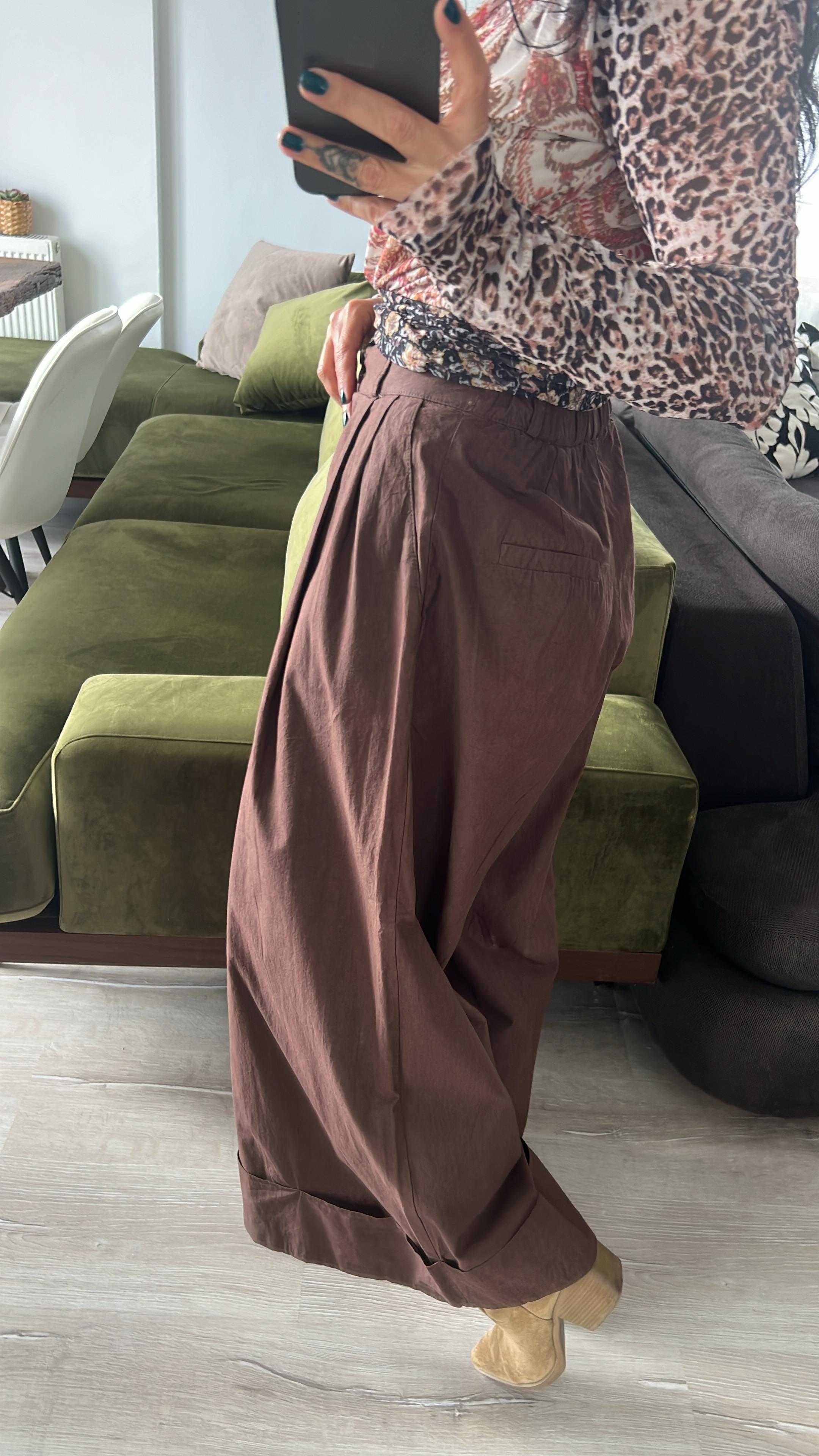 Kalın Duble Paça Pantolon