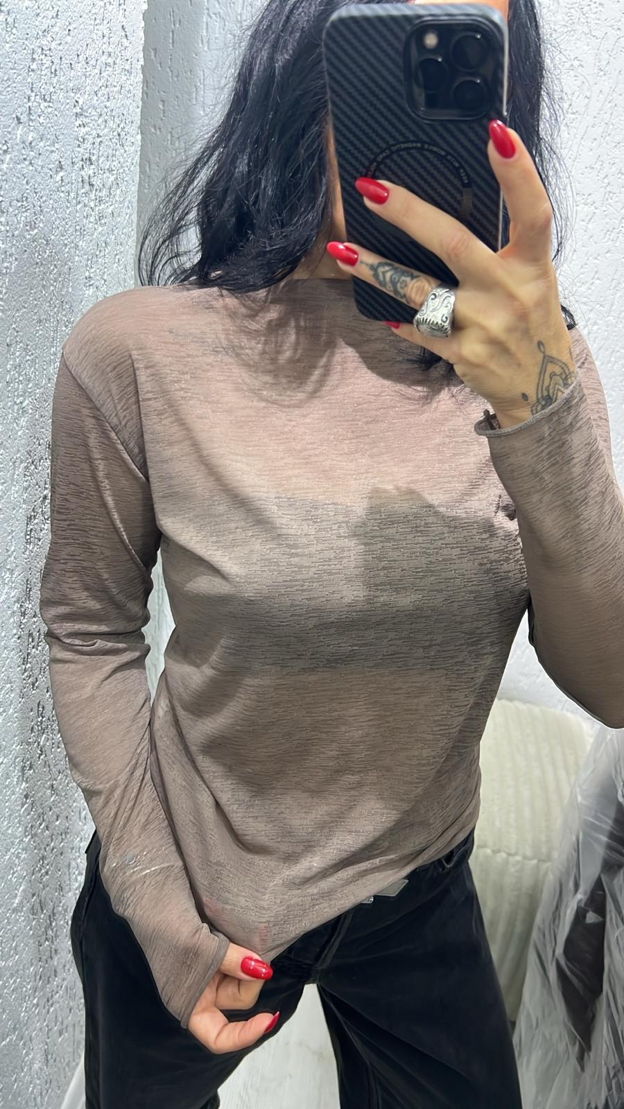 Vizon Transparan Bluz