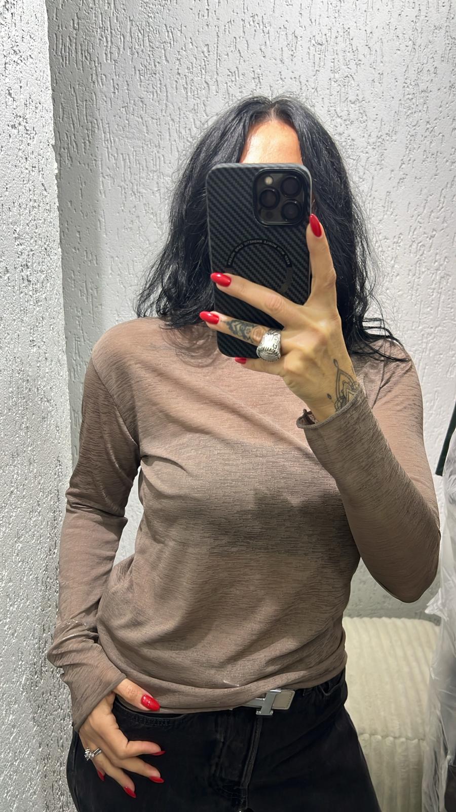 Vizon Transparan Bluz