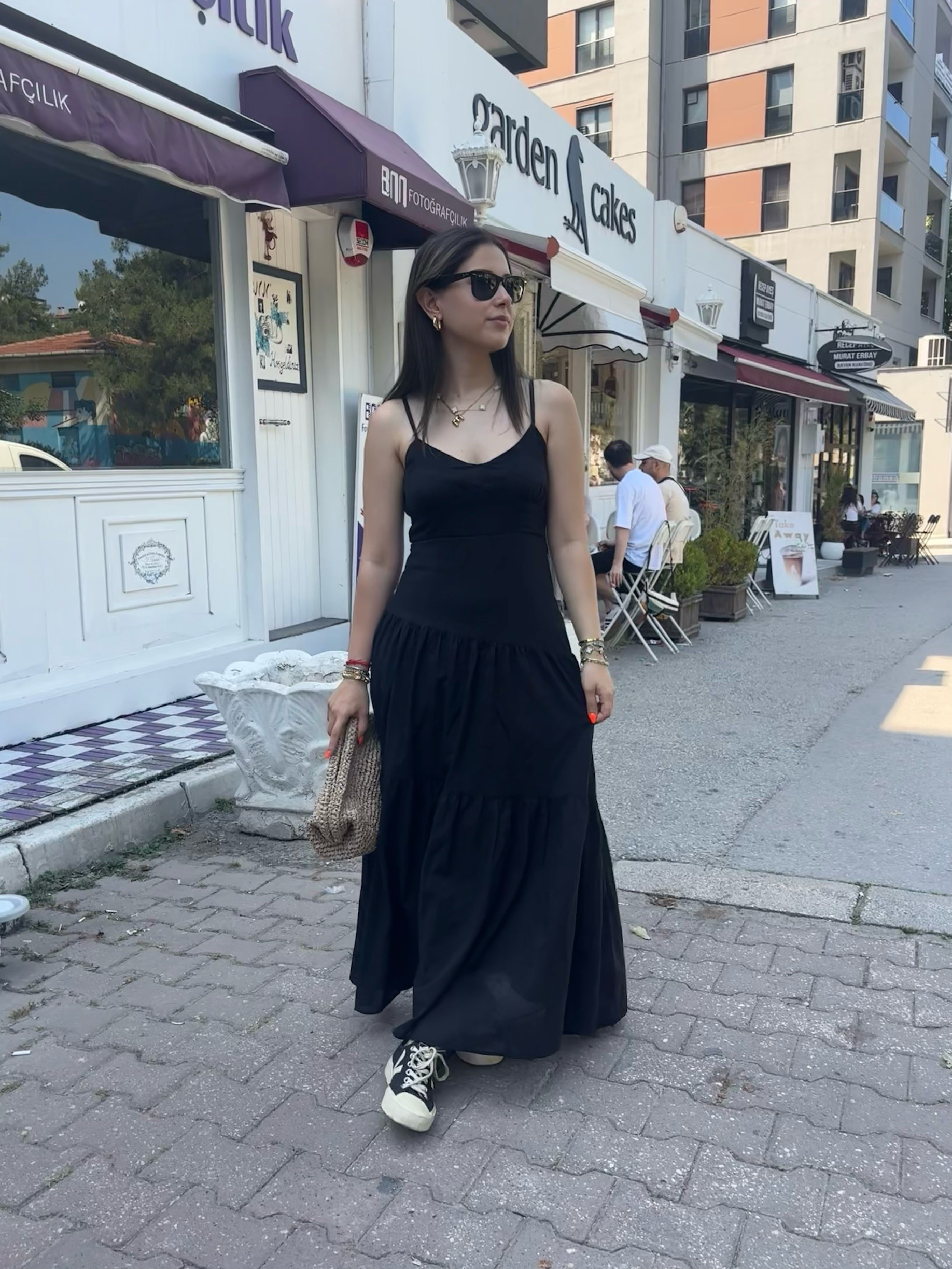 Asimetrik Gipeli Elbise