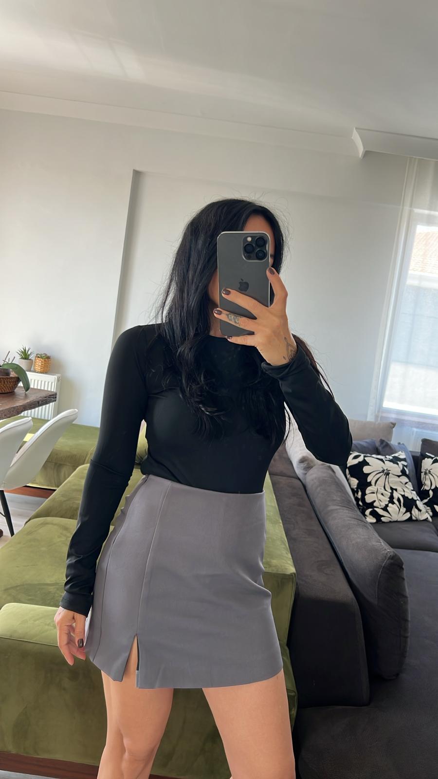 Zr Model Çıtçıtlı Bodysuit 