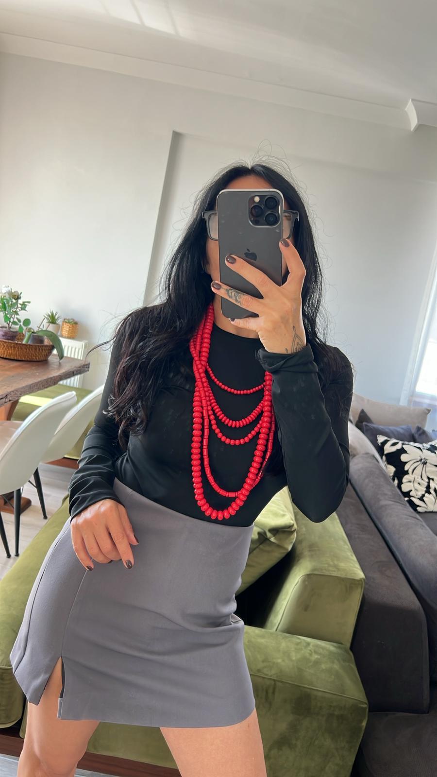 Zr Model Çıtçıtlı Bodysuit 