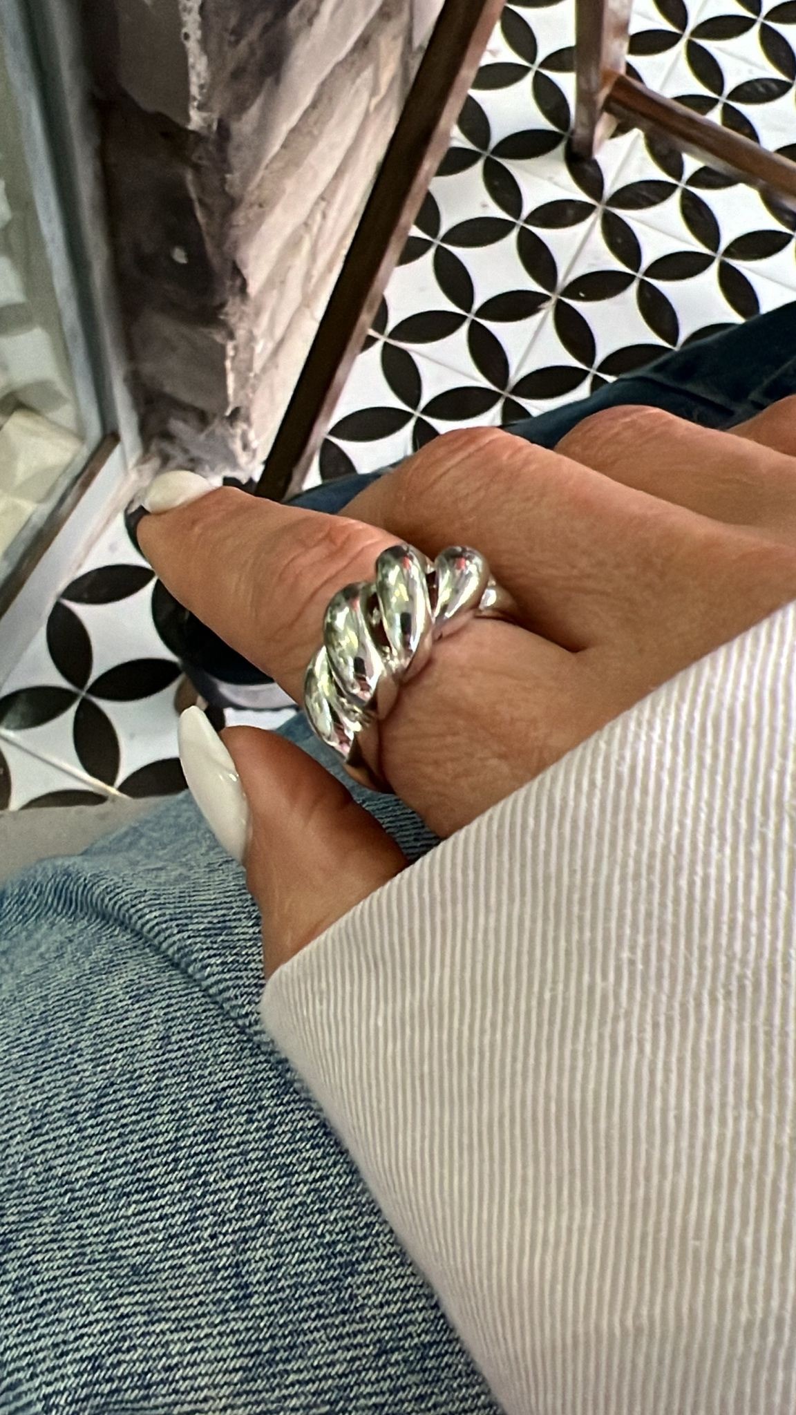 Silver Sarmal Yüzük