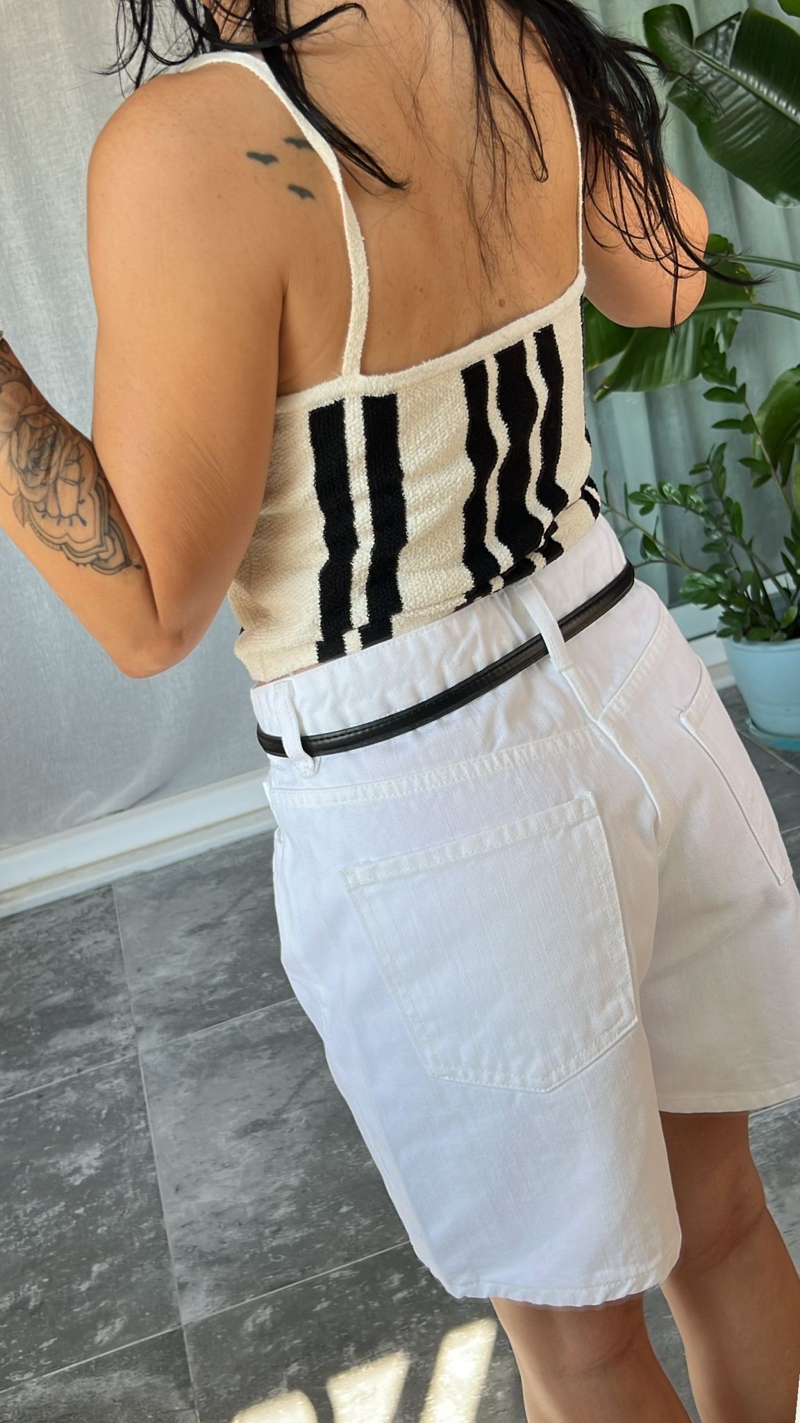 Şehir Boy Denim Şort 