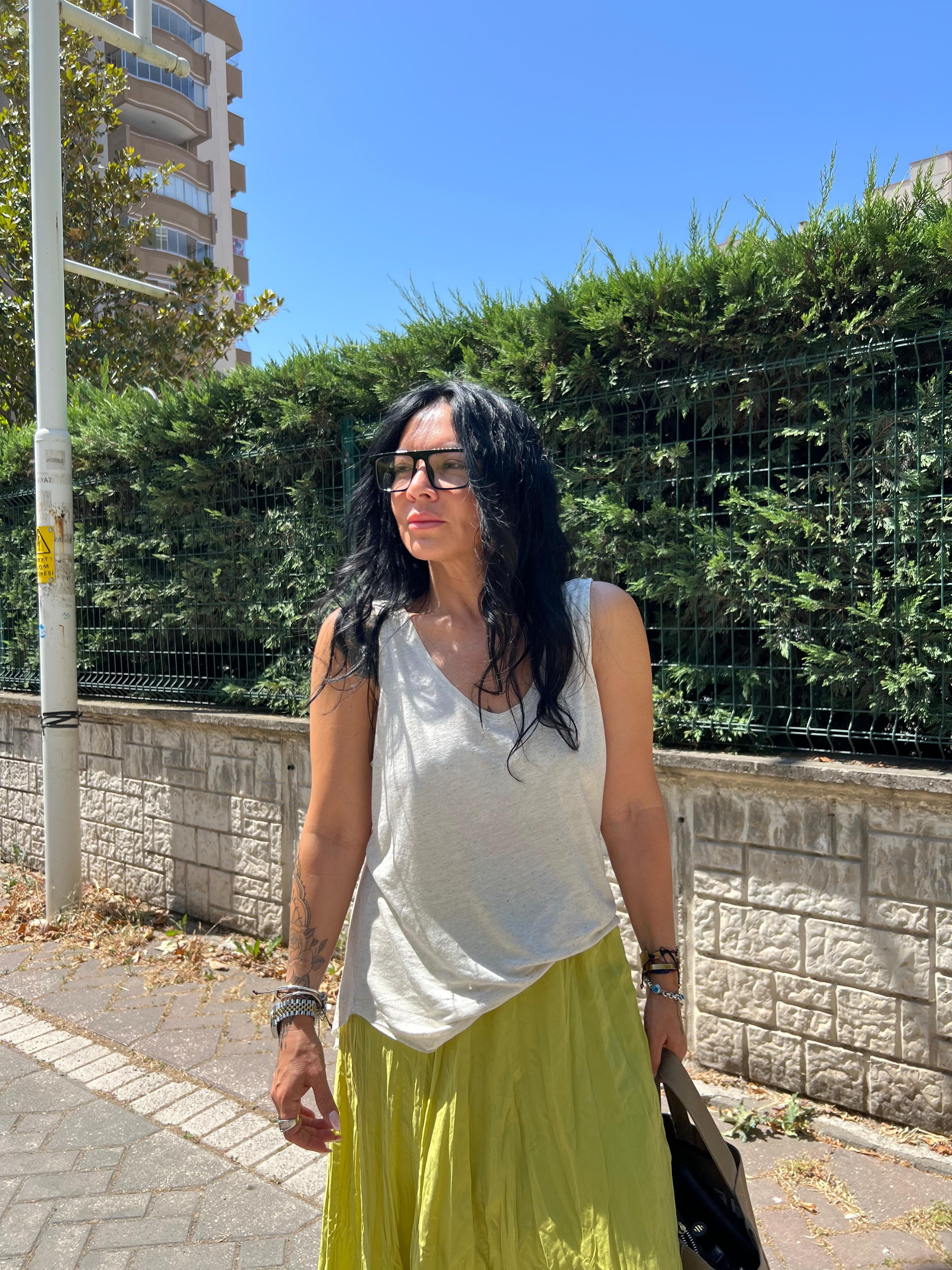 Keten Görünümlü İnce Atlet 