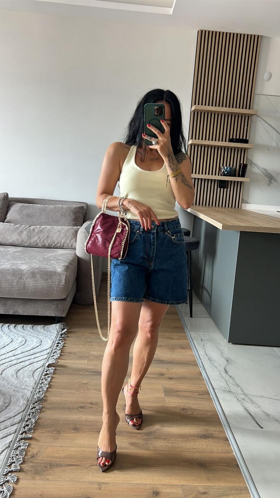 Zincirli Marka Model Çanta 
