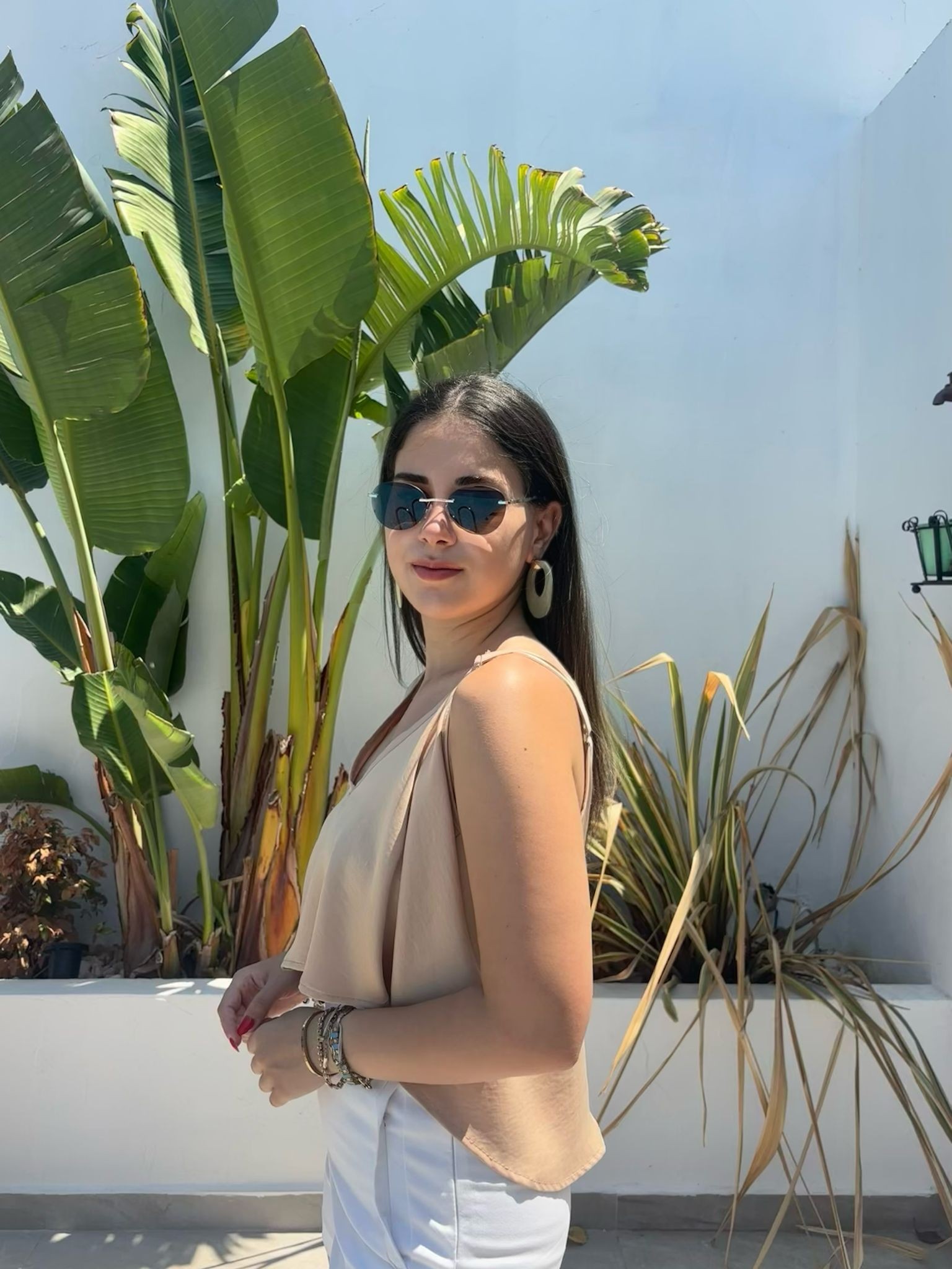  Askılı Crop Bluz