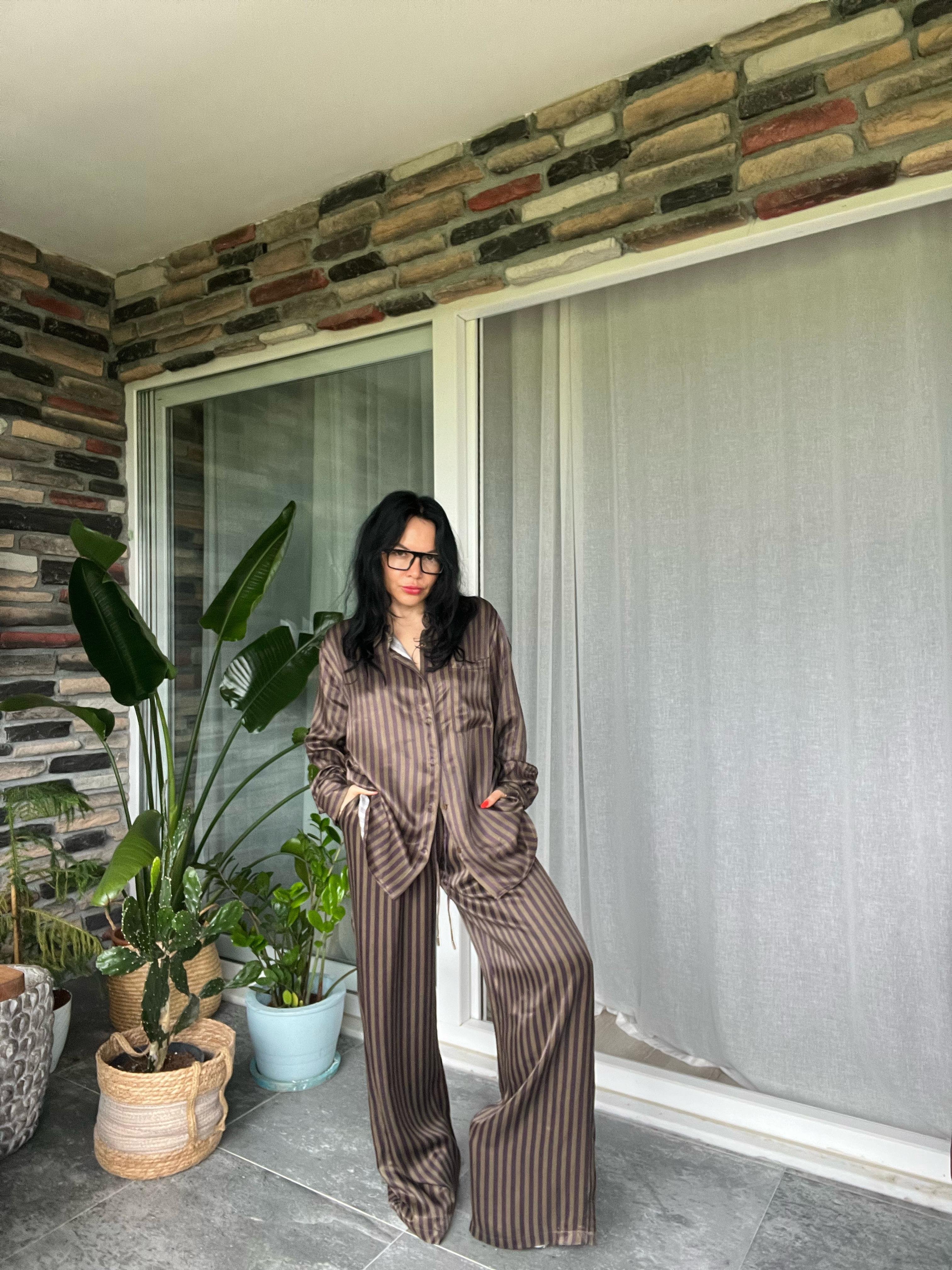 ZR Model Premium Saten Gömlekli Takım