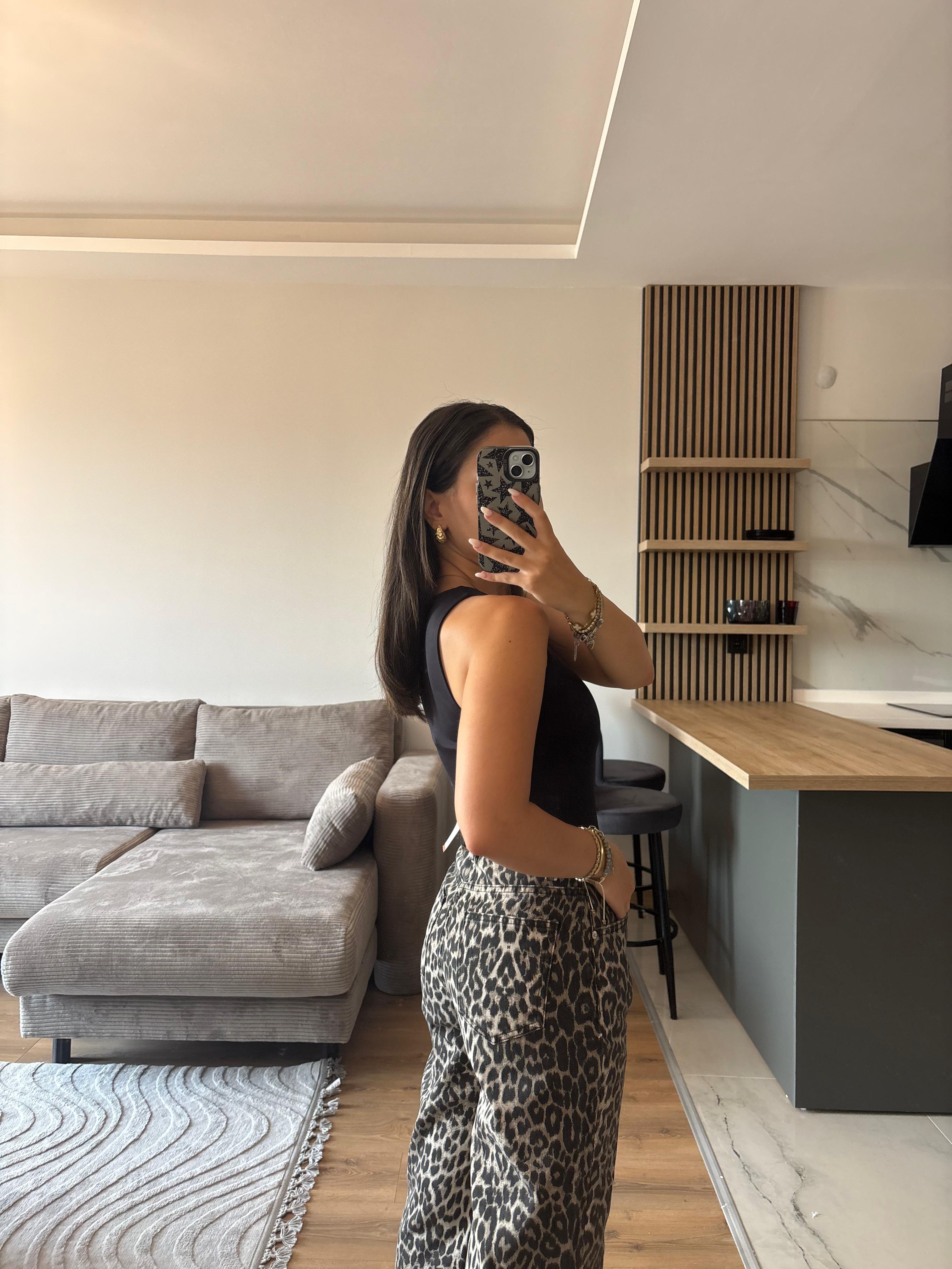 Halter Yaka Bodysuit