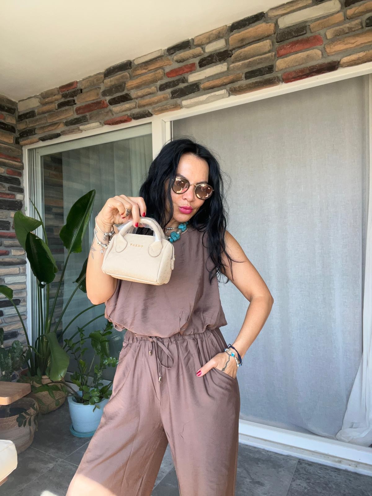 Marka Model Mini Logolu Çanta 