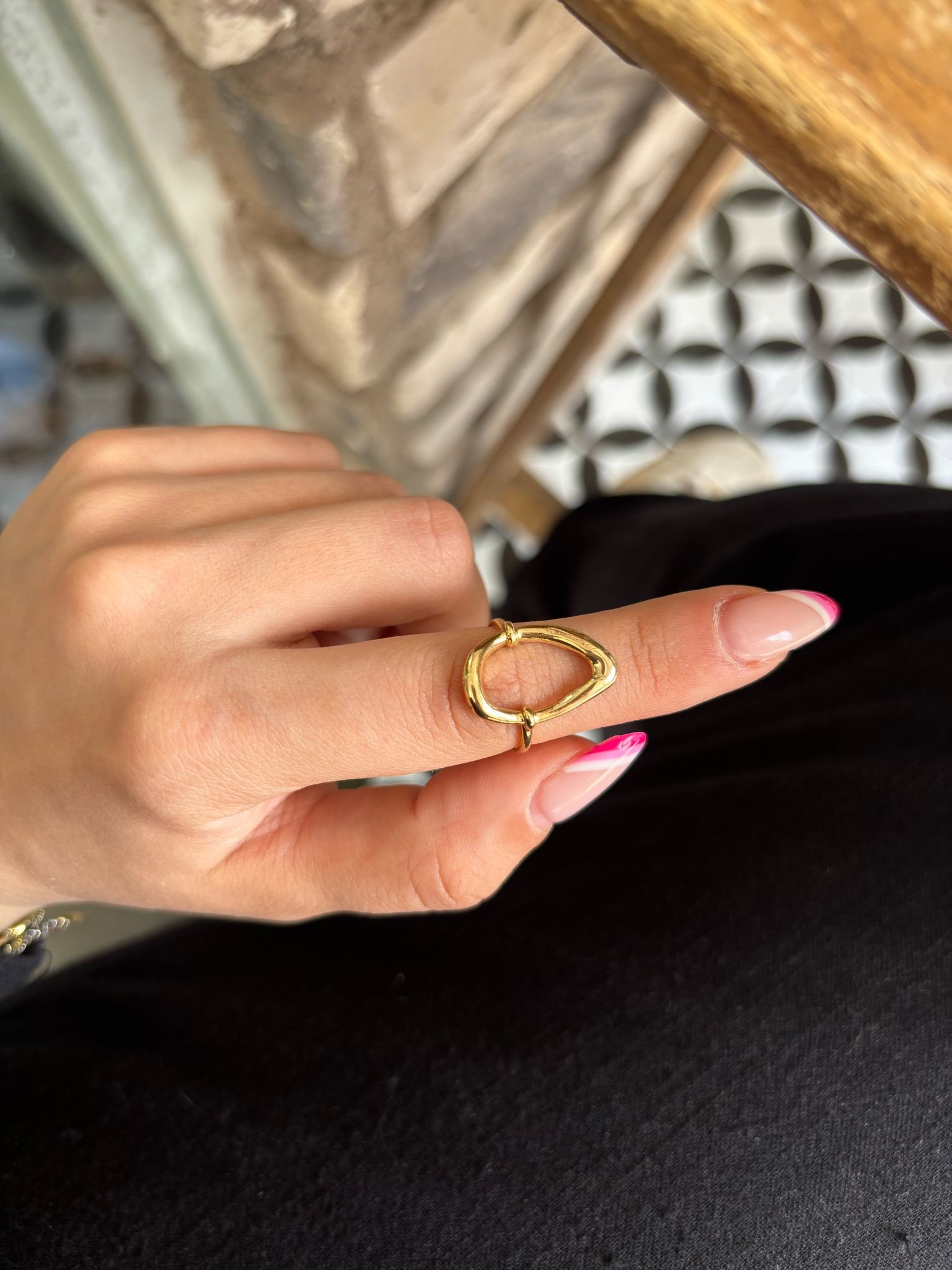 Oval Halka Yüzük