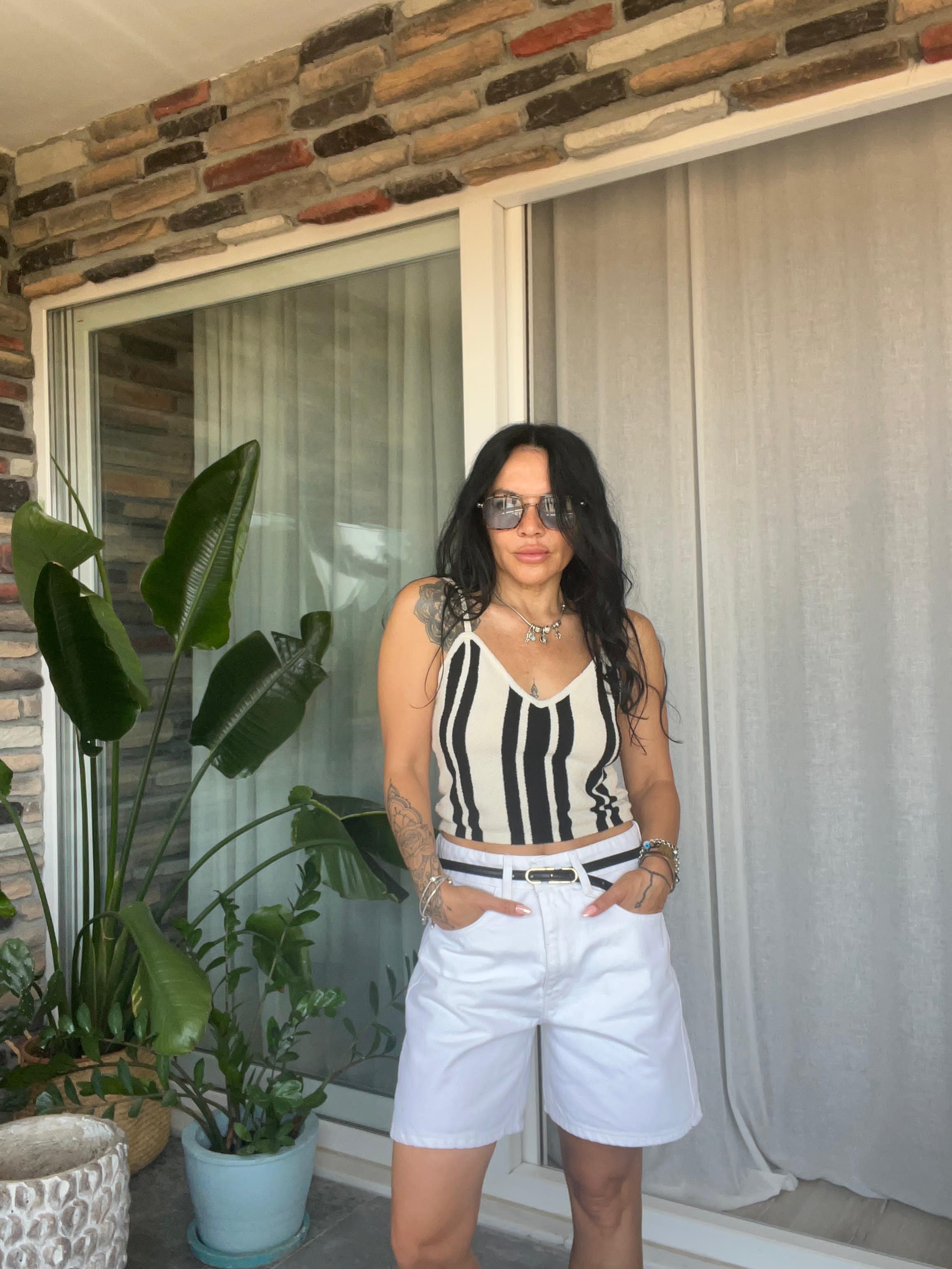 Şehir Boy Denim Şort 