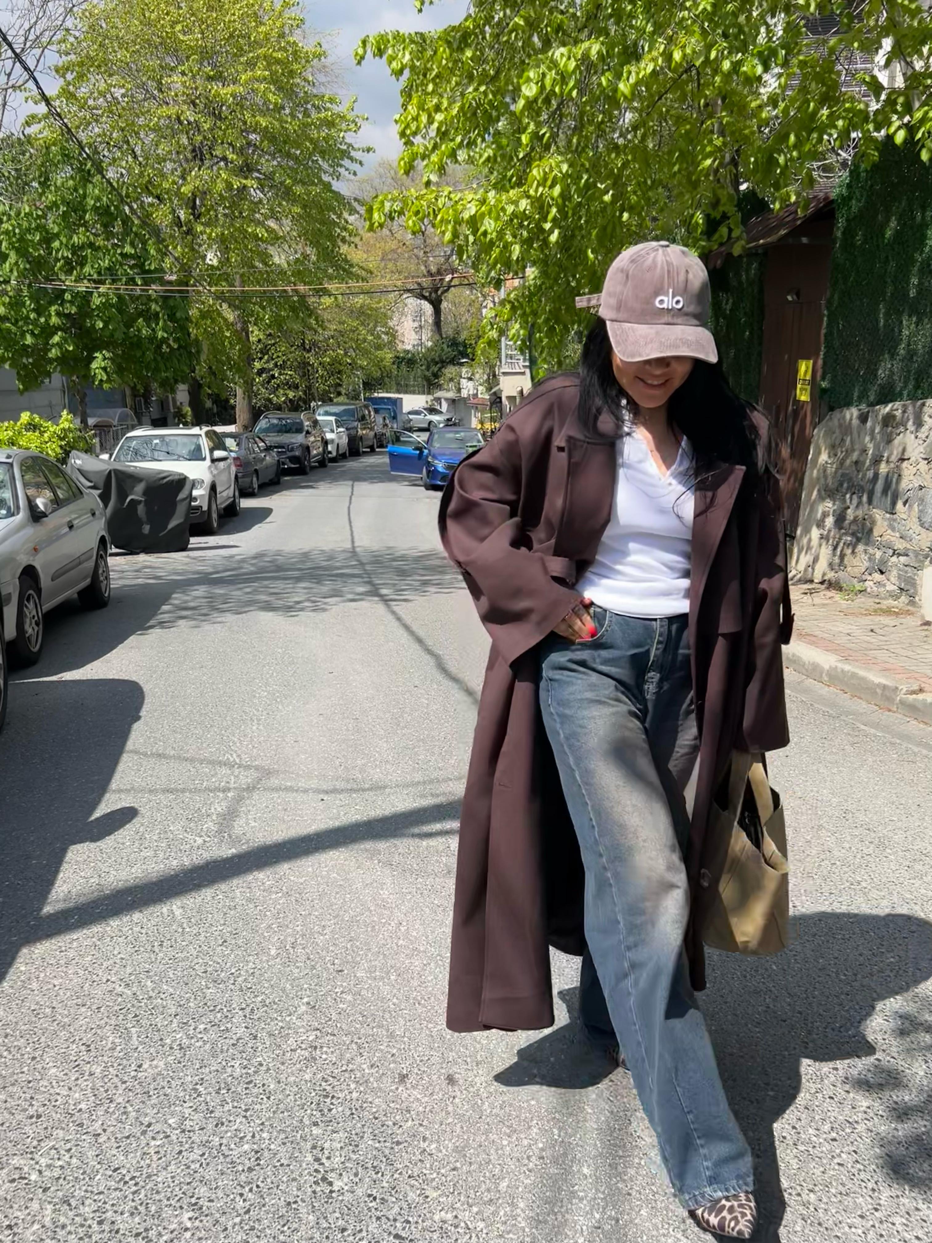 Premium Acı Kahve Trençkot