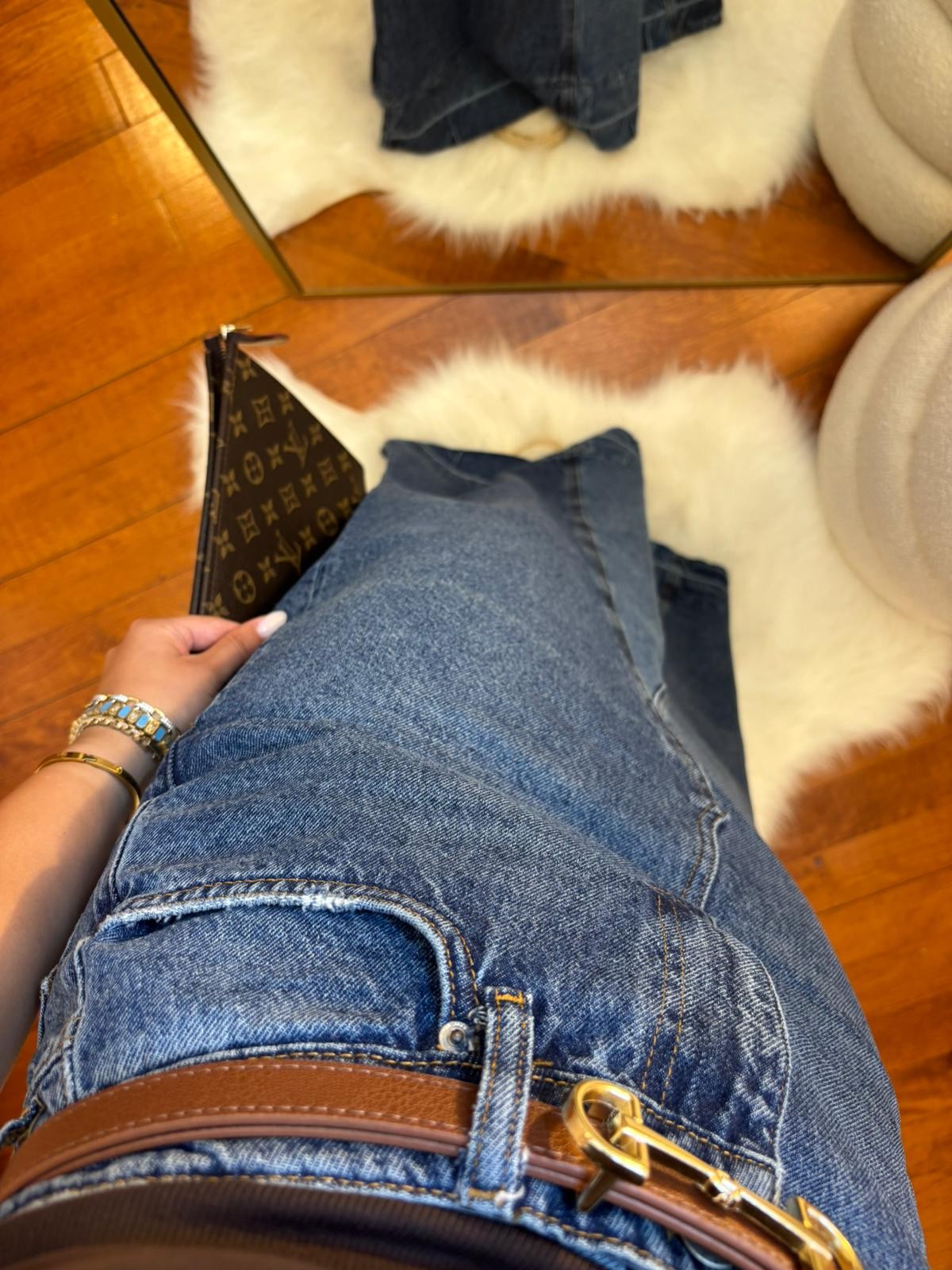 Zr Maxi Denim Etek