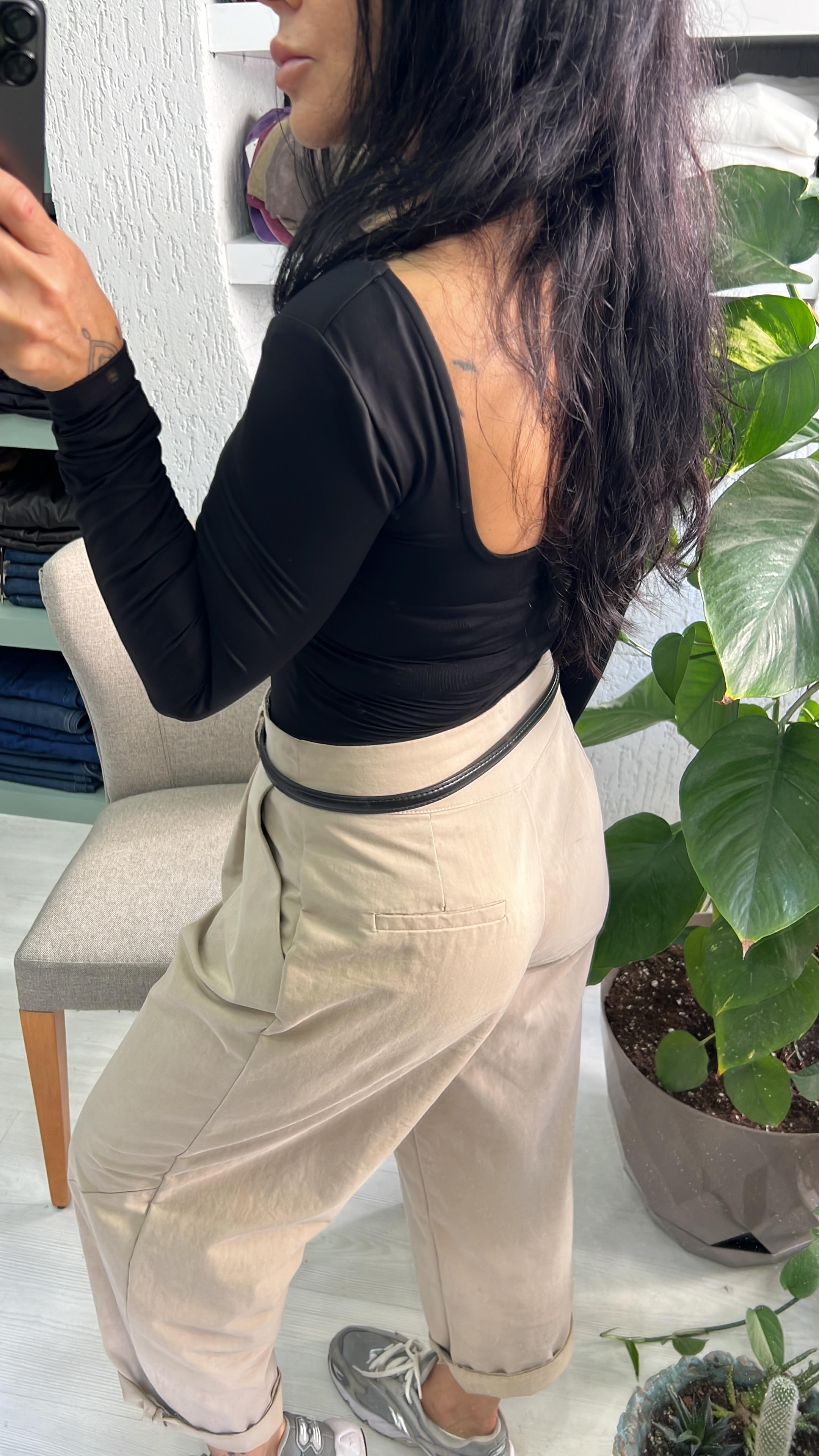 Siyah Orijinal Marka ZR Bodysuit