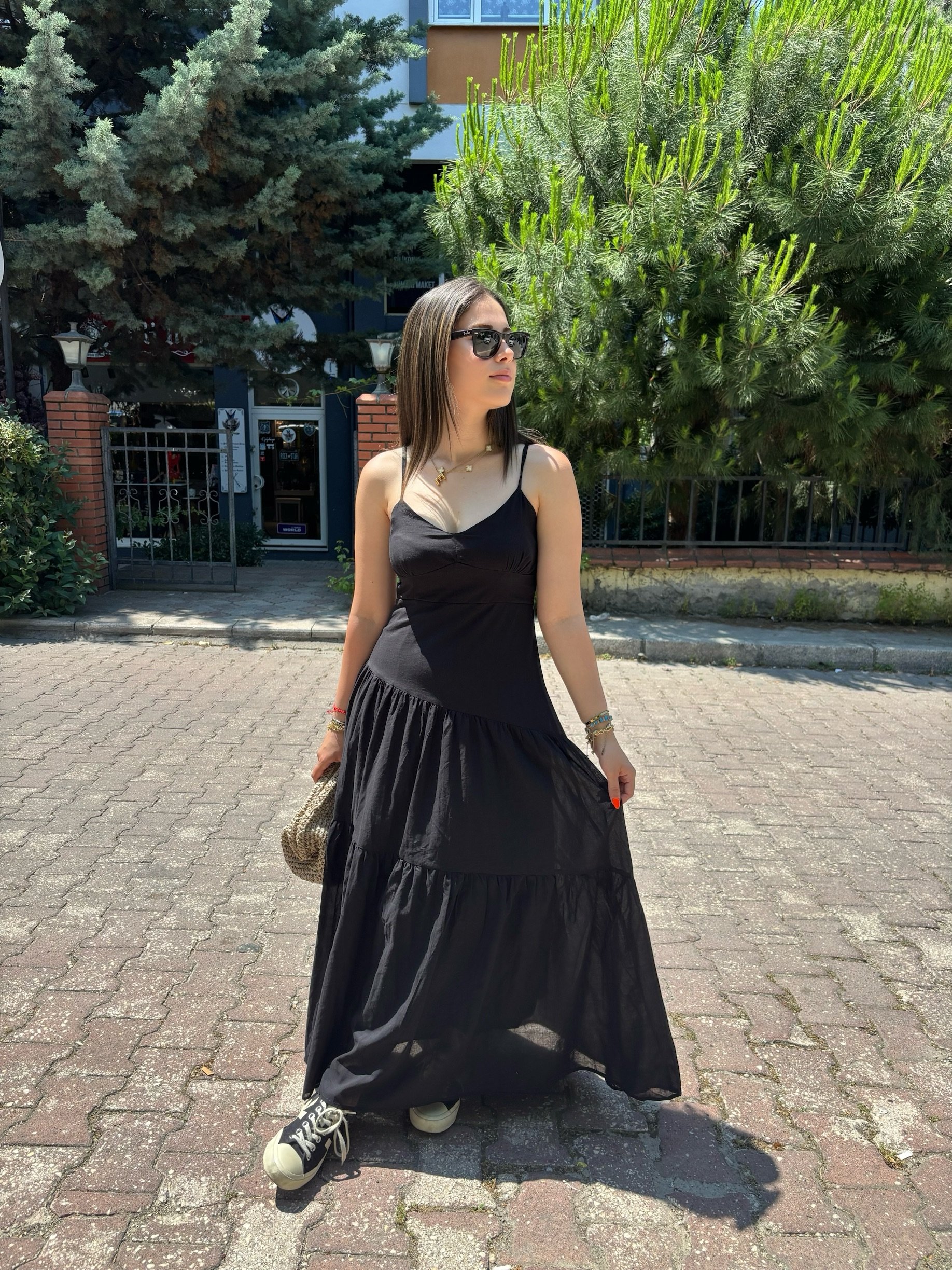 Asimetrik Gipeli Elbise