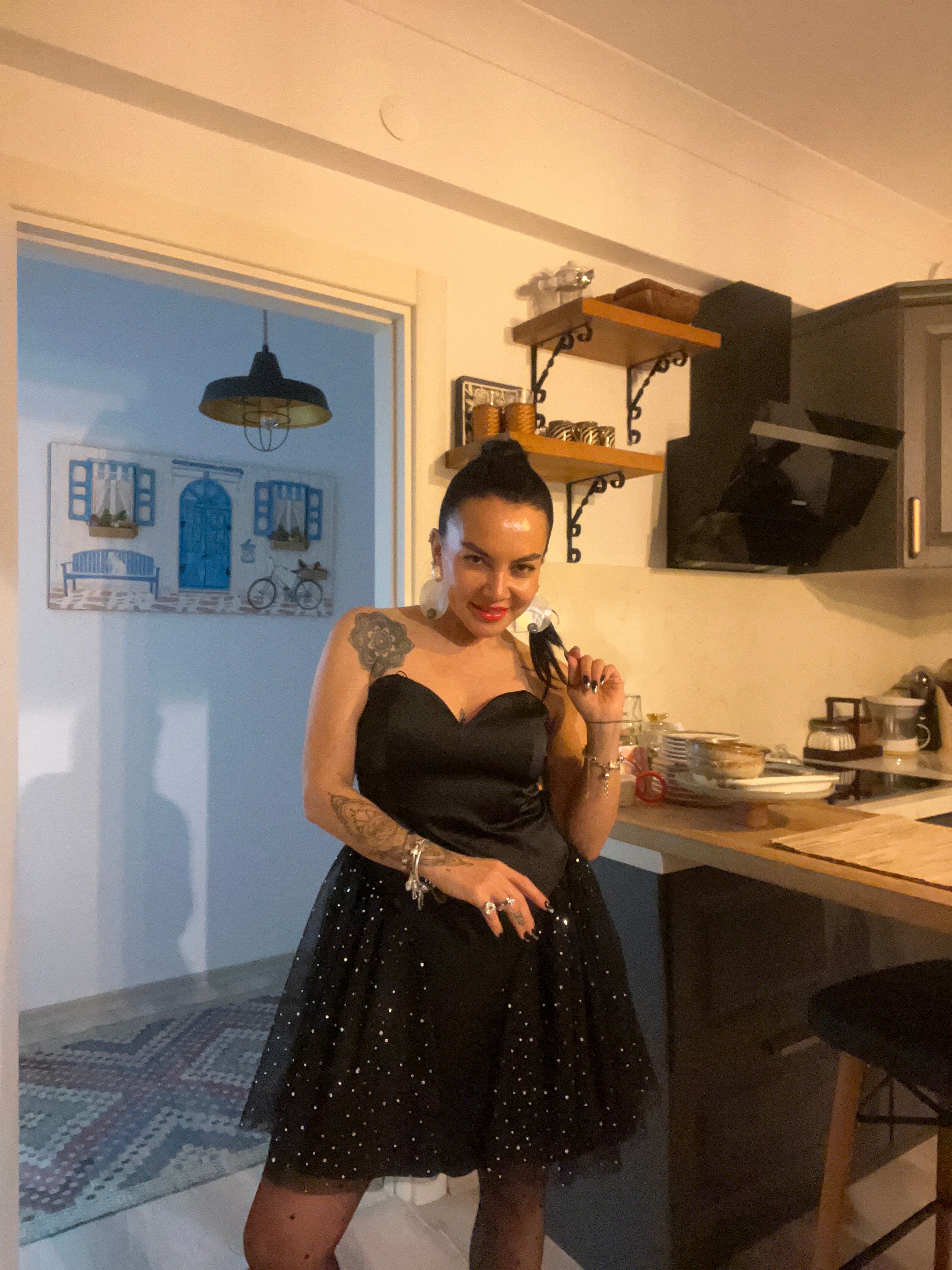 Premium Seri Tasarım Paris Elbise 
