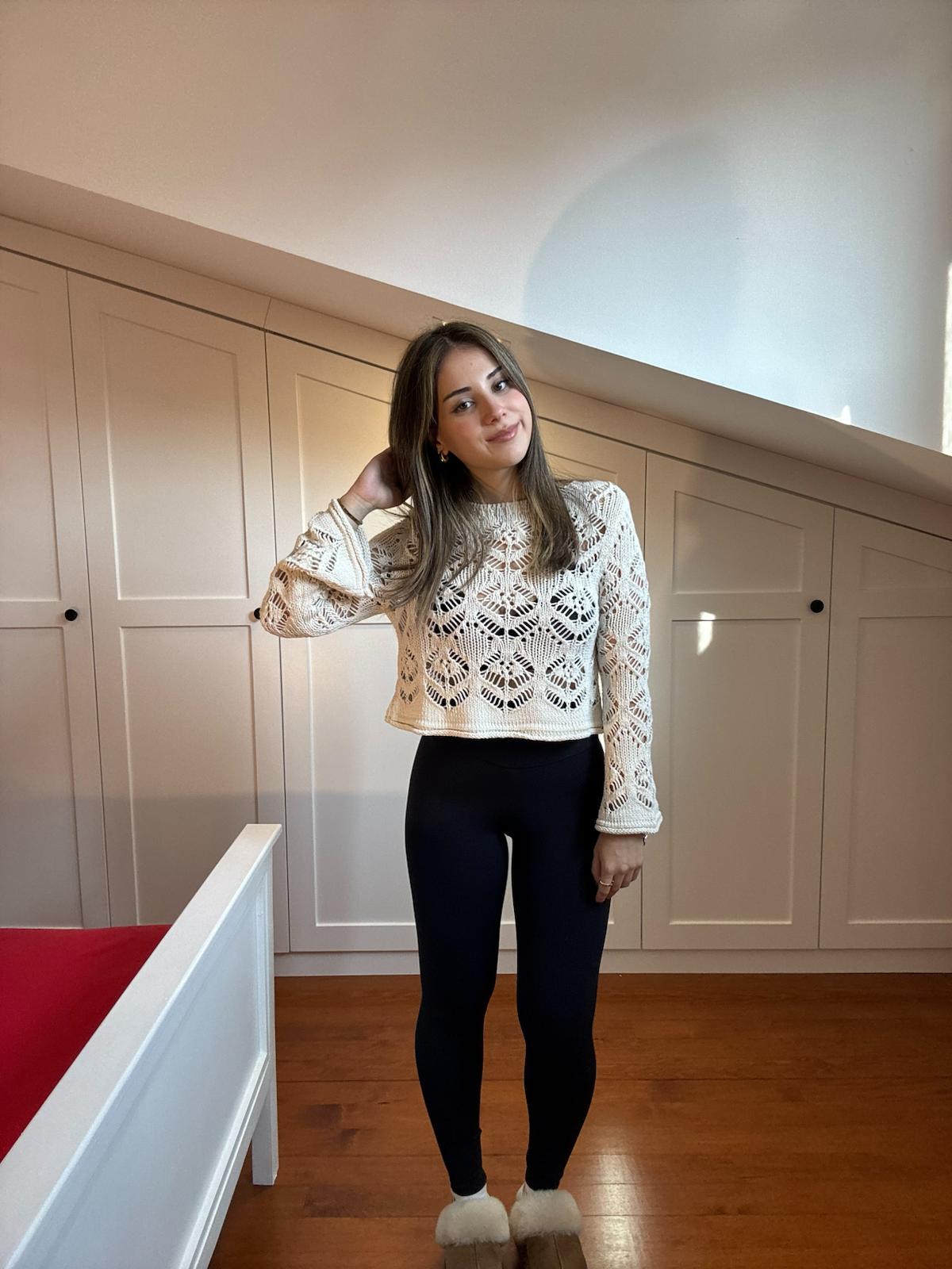 Orj Marka ZR Ajurlu Crop Kazak