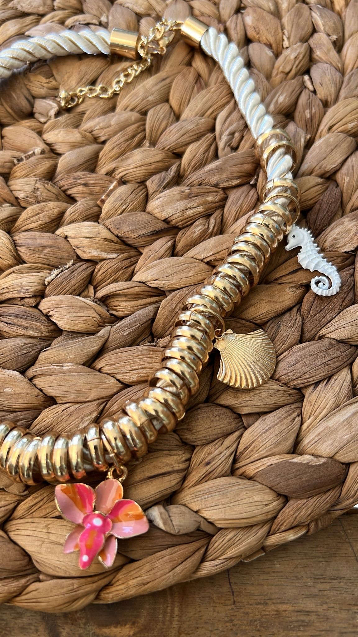 Örgü Charm Kolye