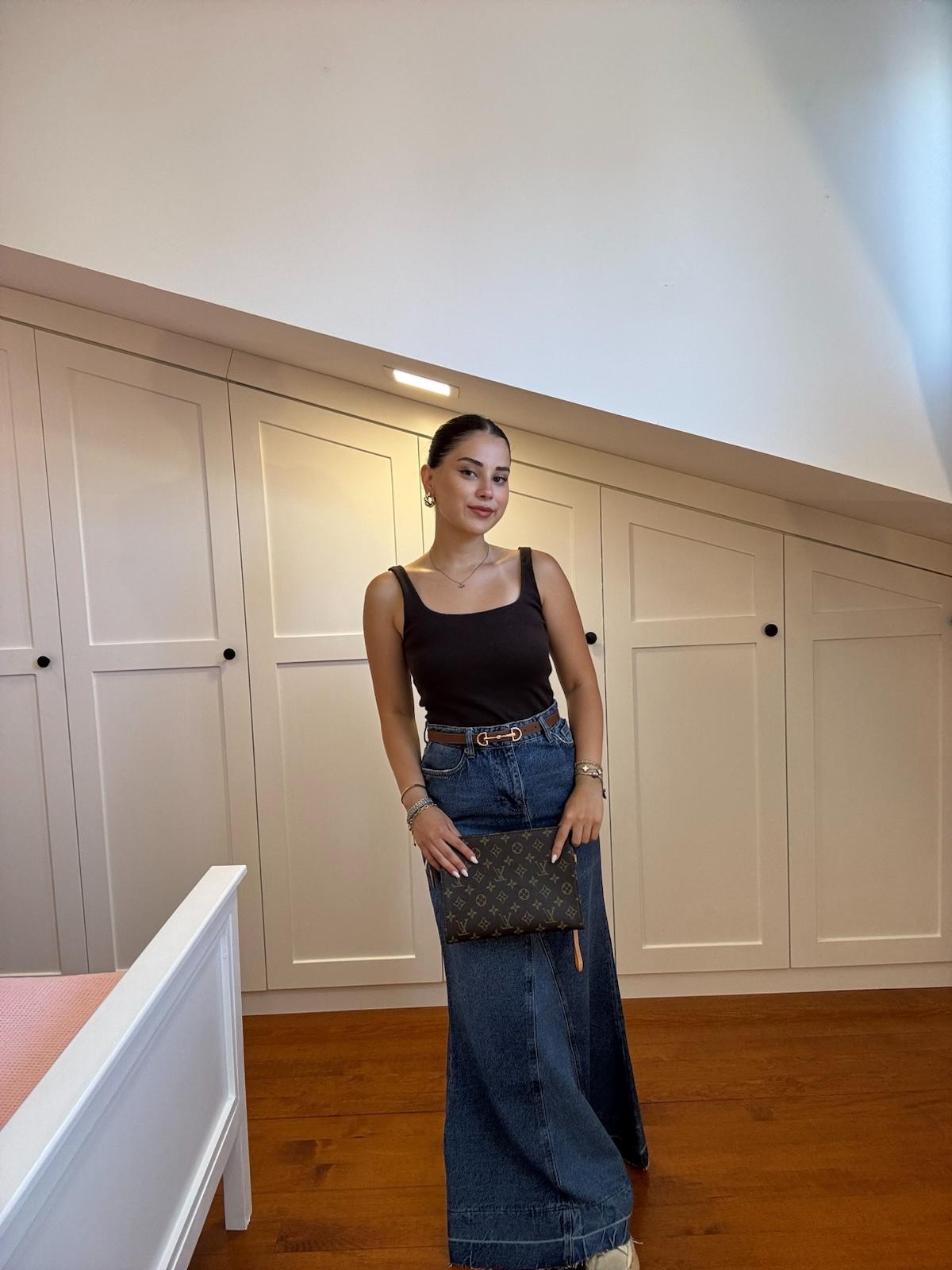 Zr Maxi Denim Etek