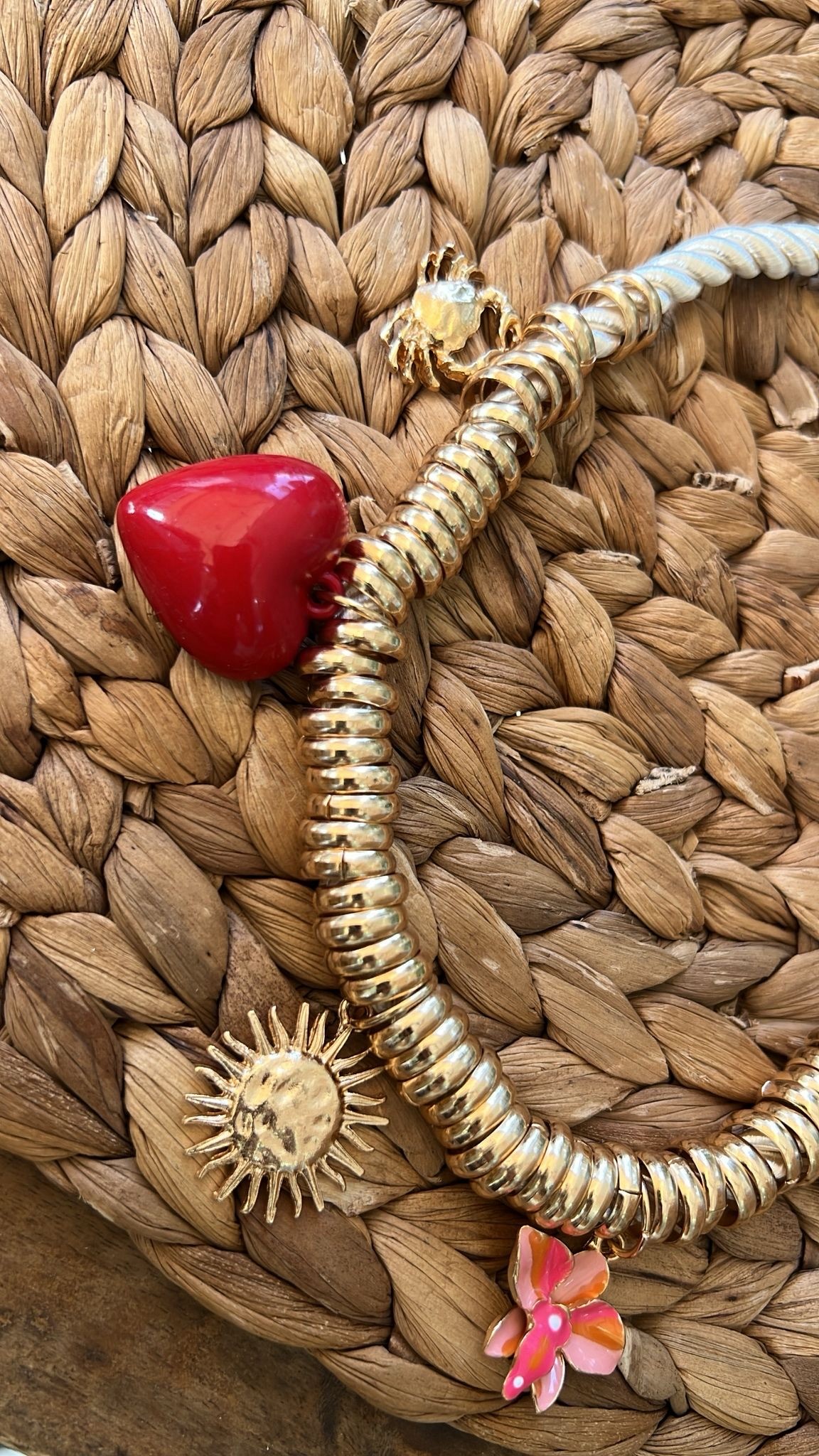 Örgü Charm Kolye