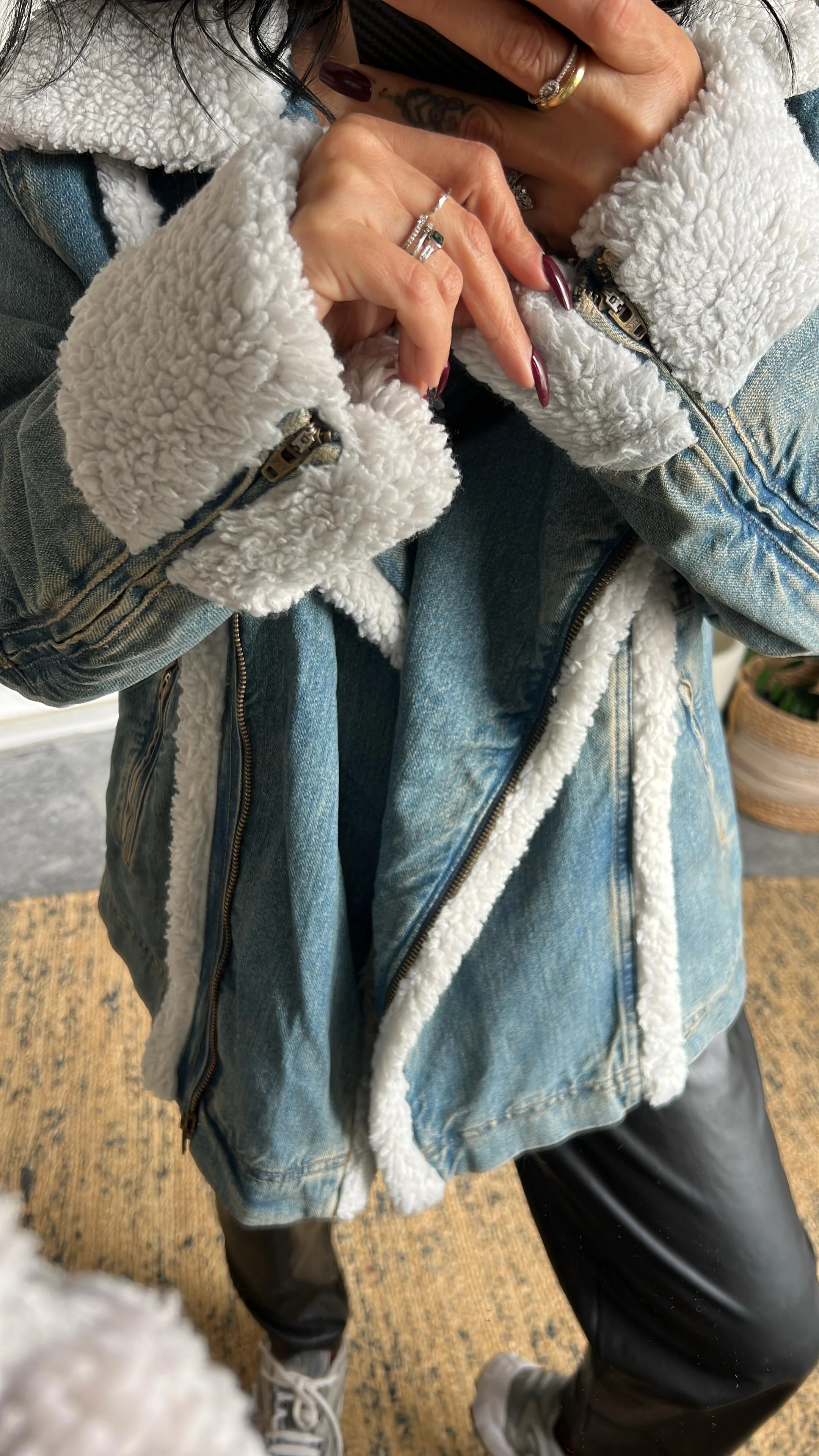 Free People Kürk Detaylı Mont