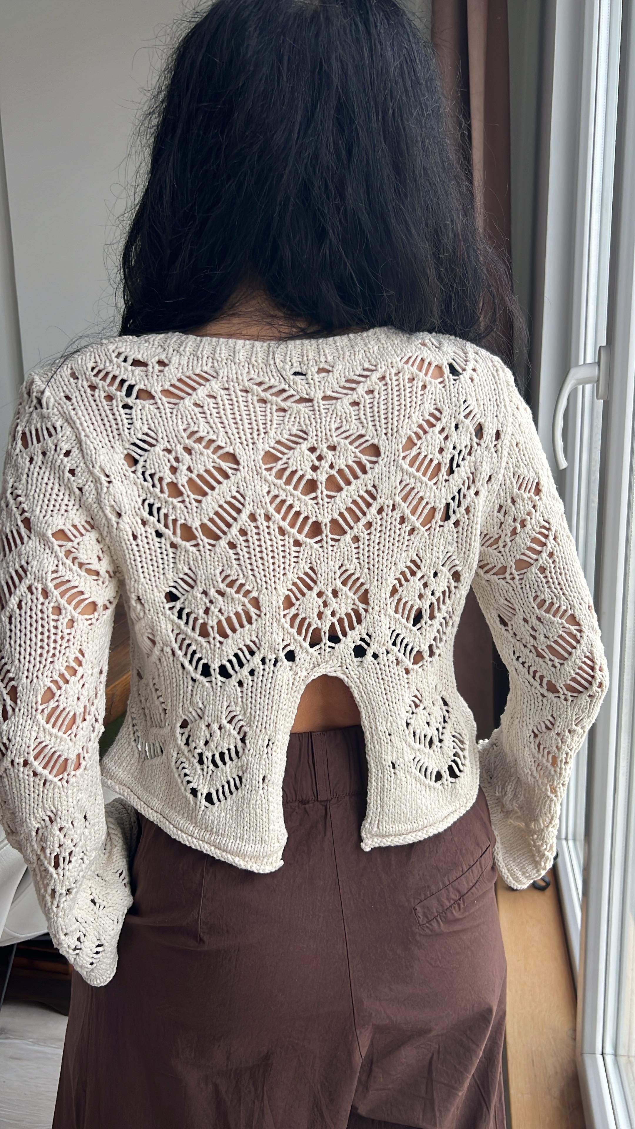 Orj Marka ZR Ajurlu Crop Kazak