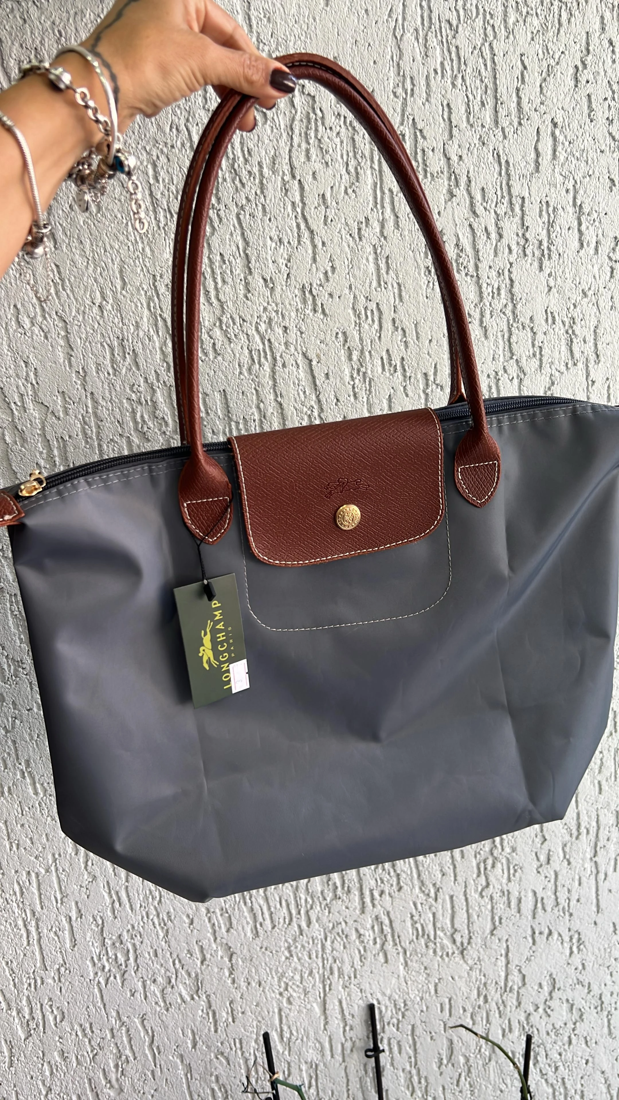 LC Model Büyük Boy Gri Çanta