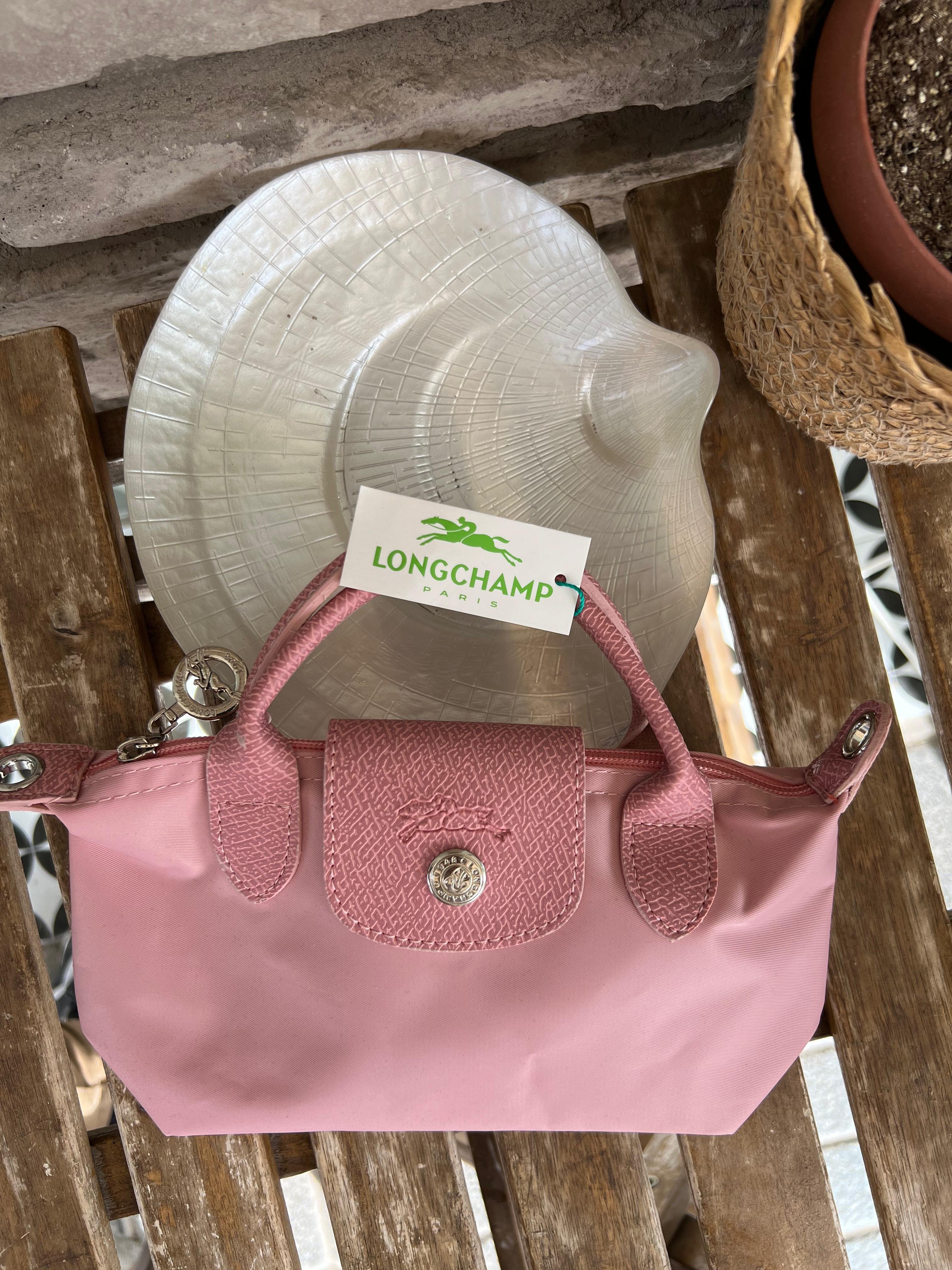 Çift Saplı Mini LC Çanta - Pudra