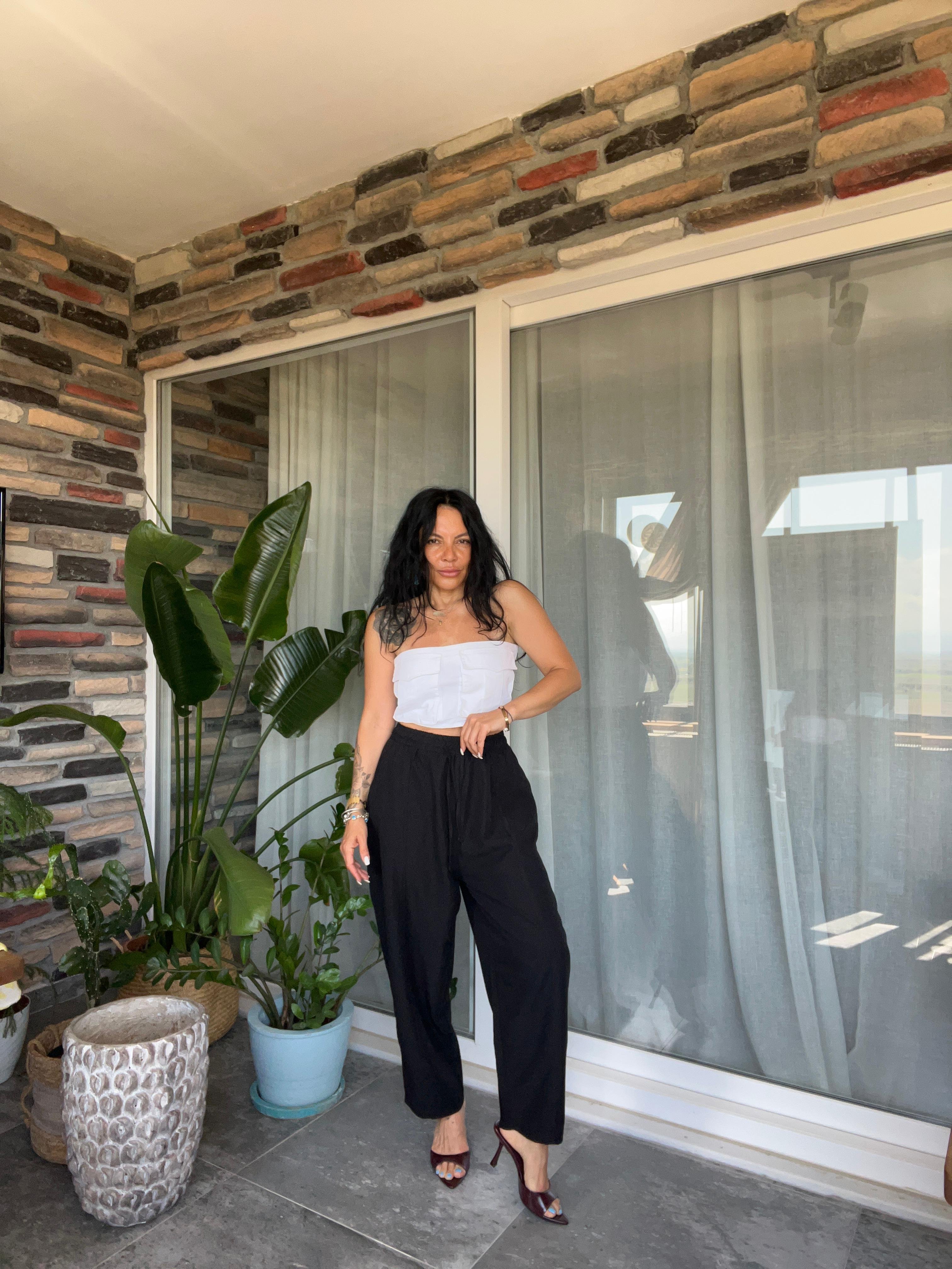 Kargo Crop  - Beyaz