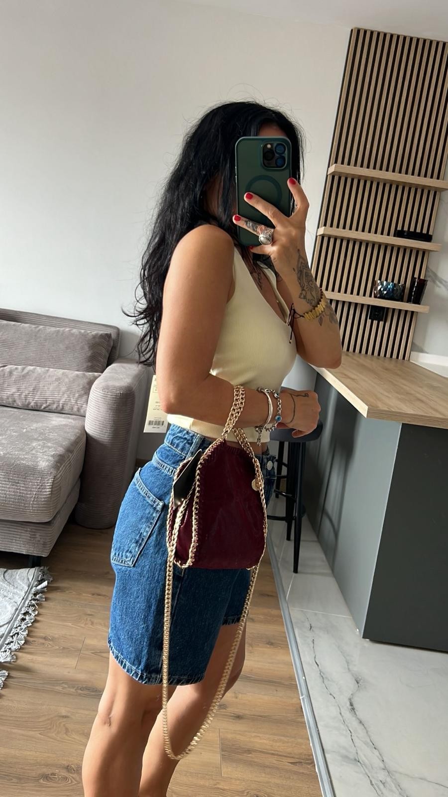 Zincirli Marka Model Çanta 