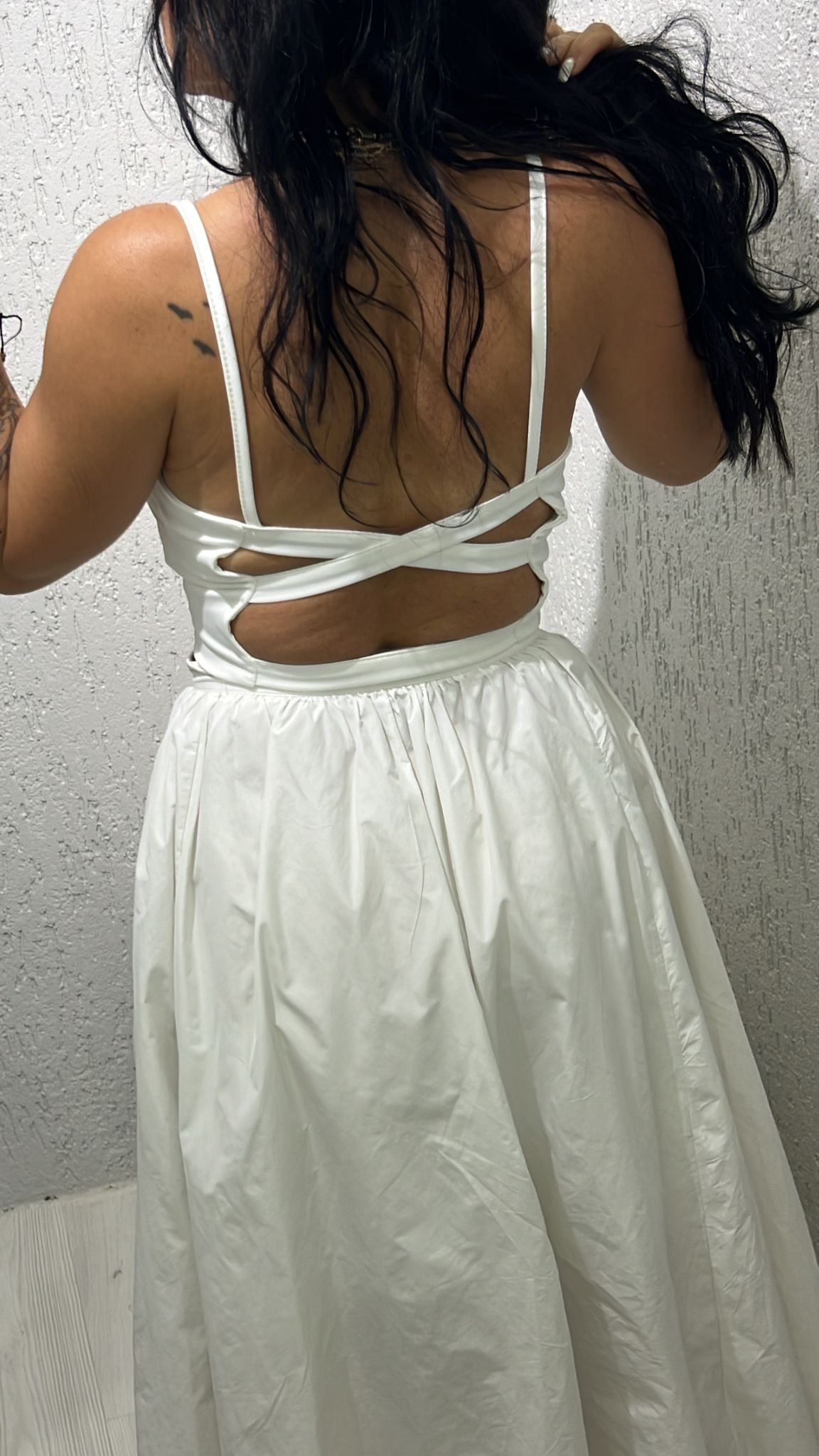 Çapraz Askılı Crop Top