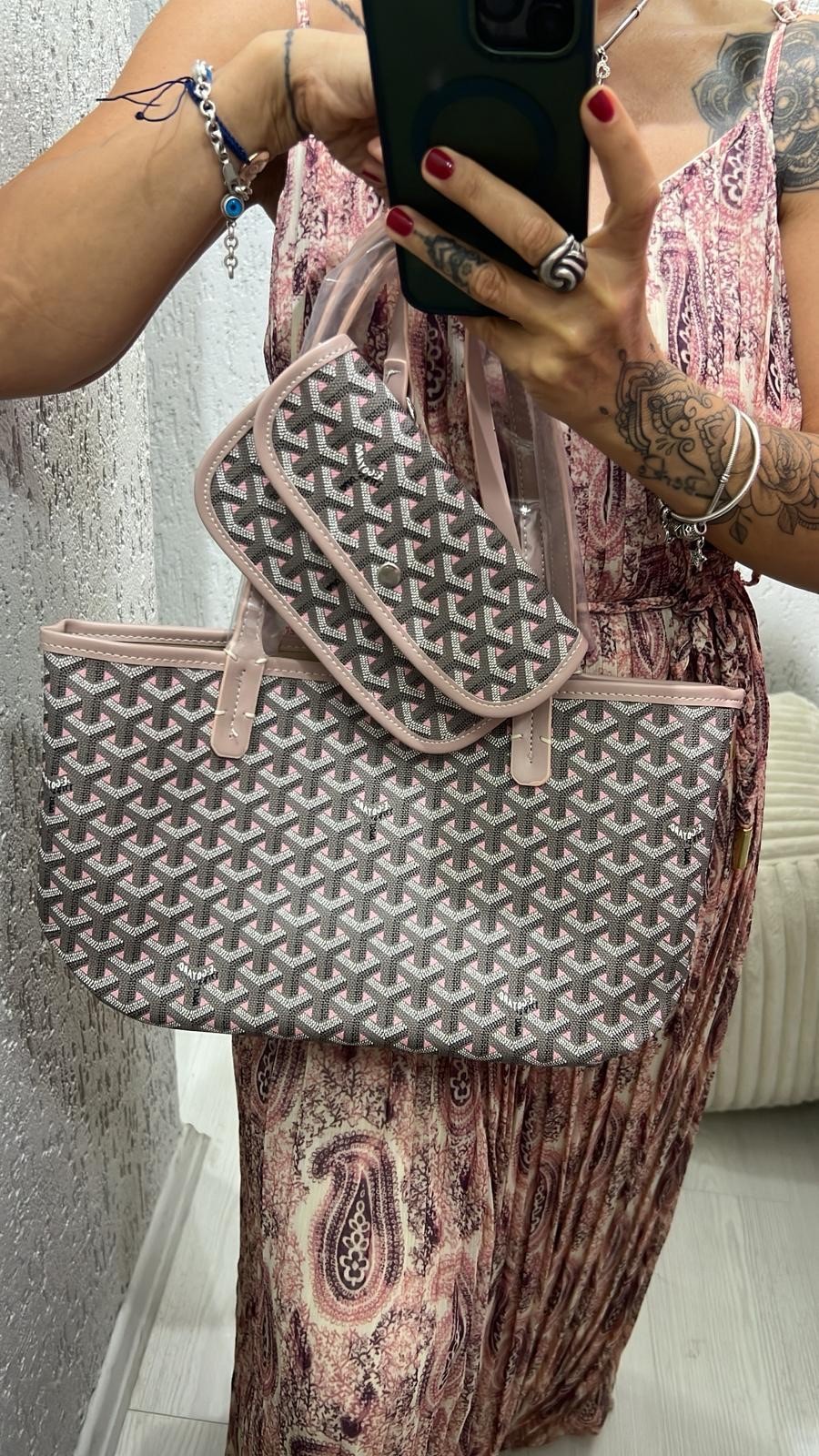 Marka Model Cüzdanlı Omuz Çantası