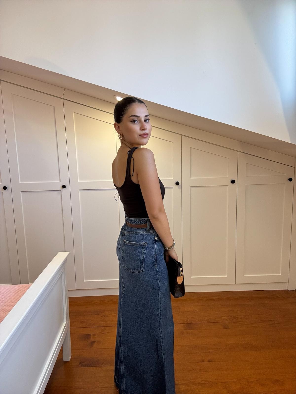 Zr Maxi Denim Etek