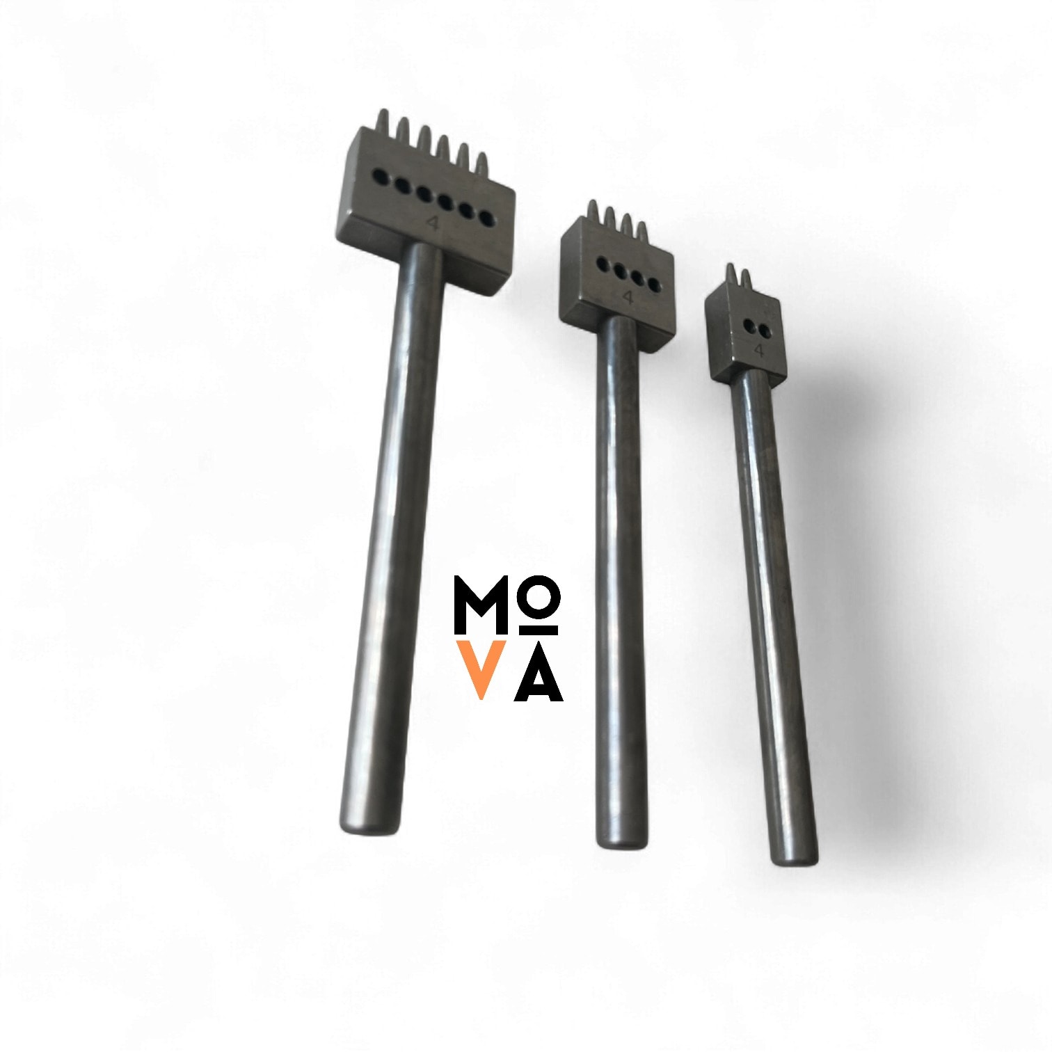 Vurma Zımba Çok Delikli Paslanmaz Çelik - 4 mm