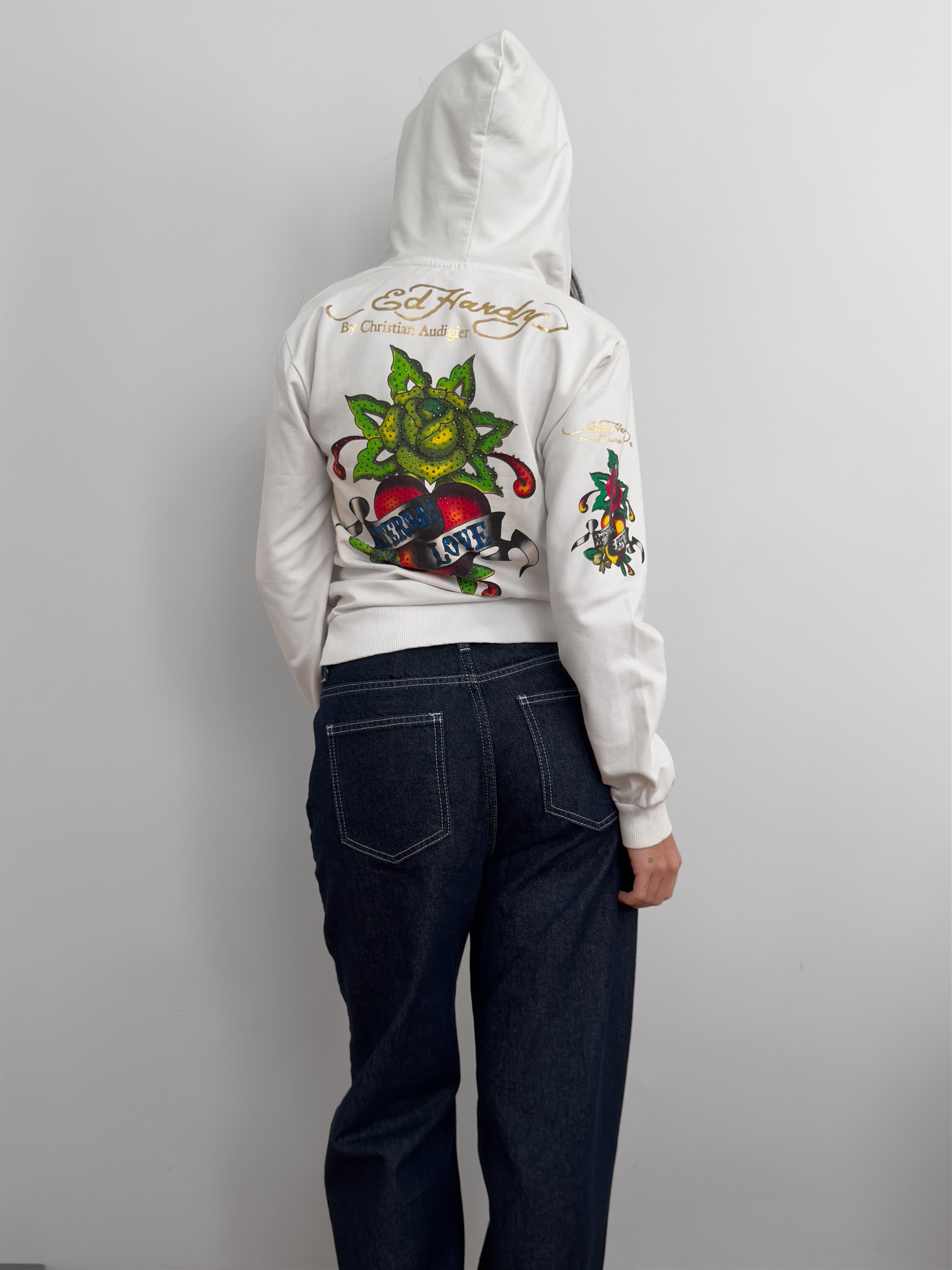 Ed Hardy Fermuarlı Hırka