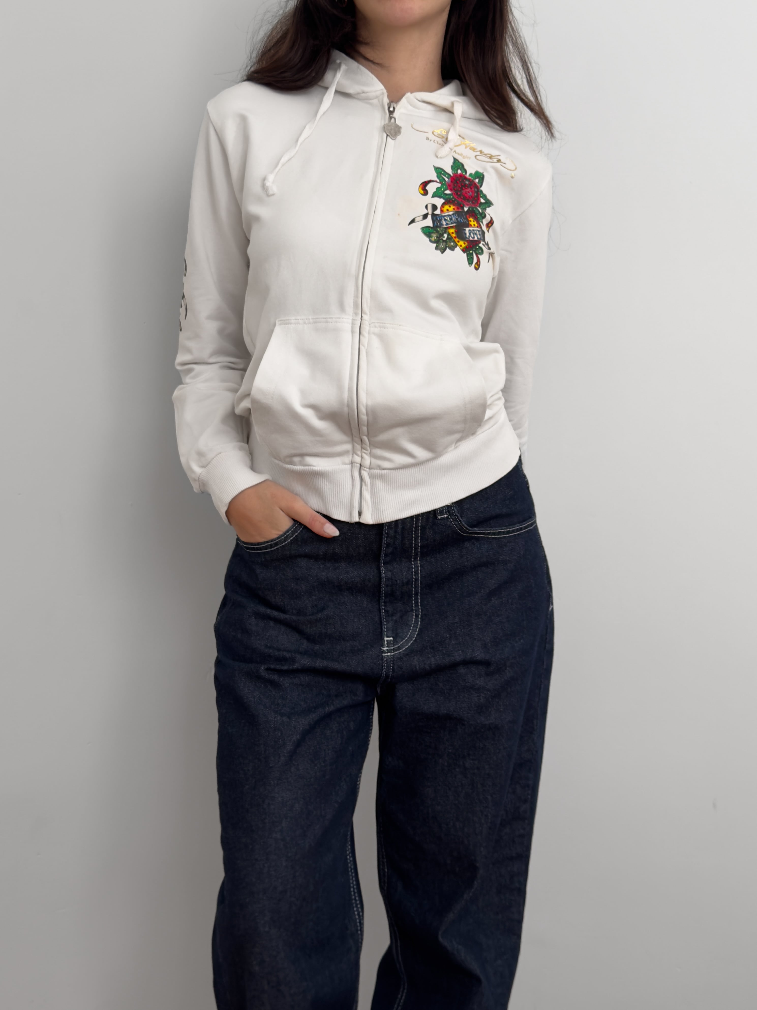 Ed Hardy Fermuarlı Hırka