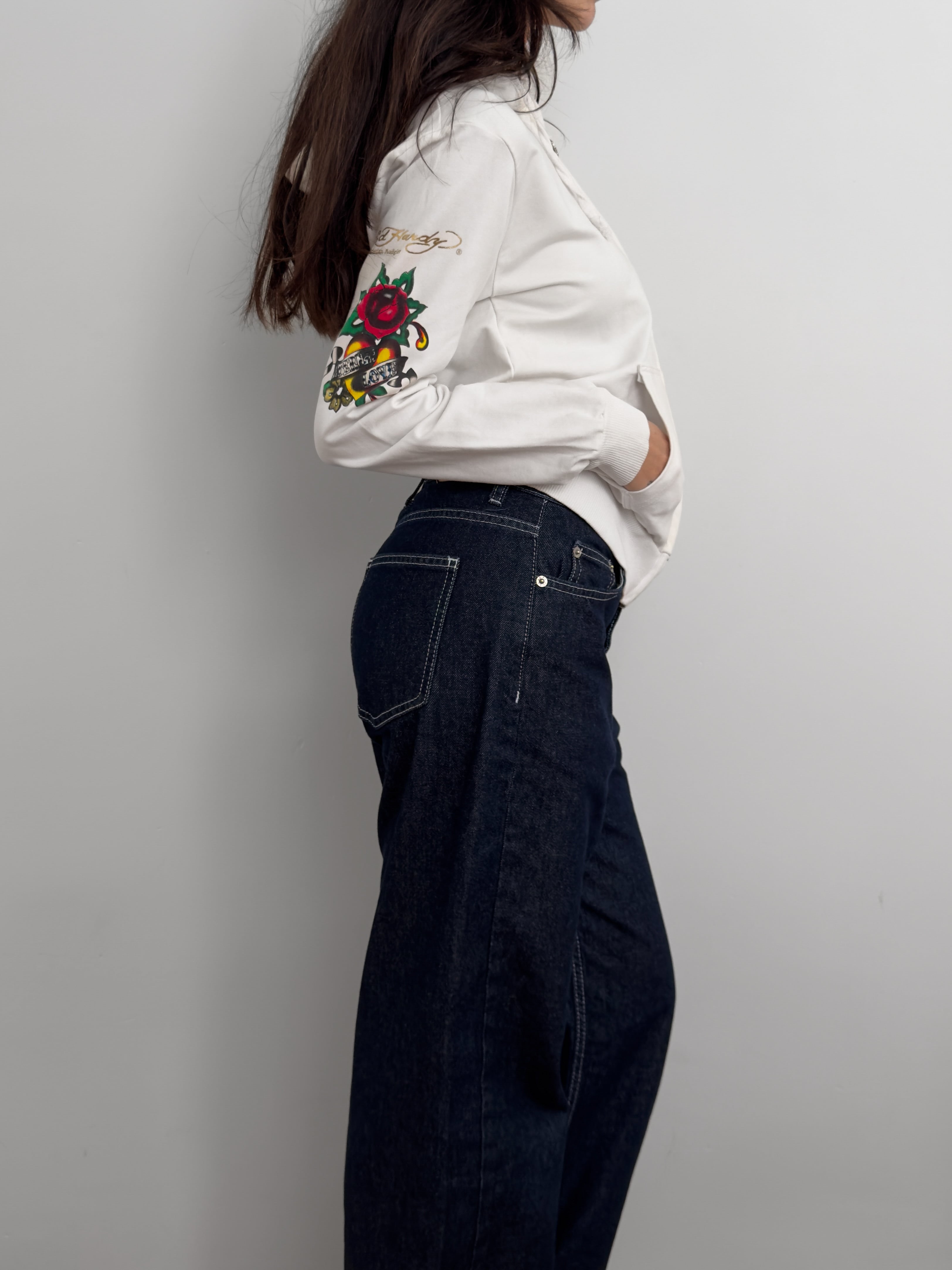 Ed Hardy Fermuarlı Hırka