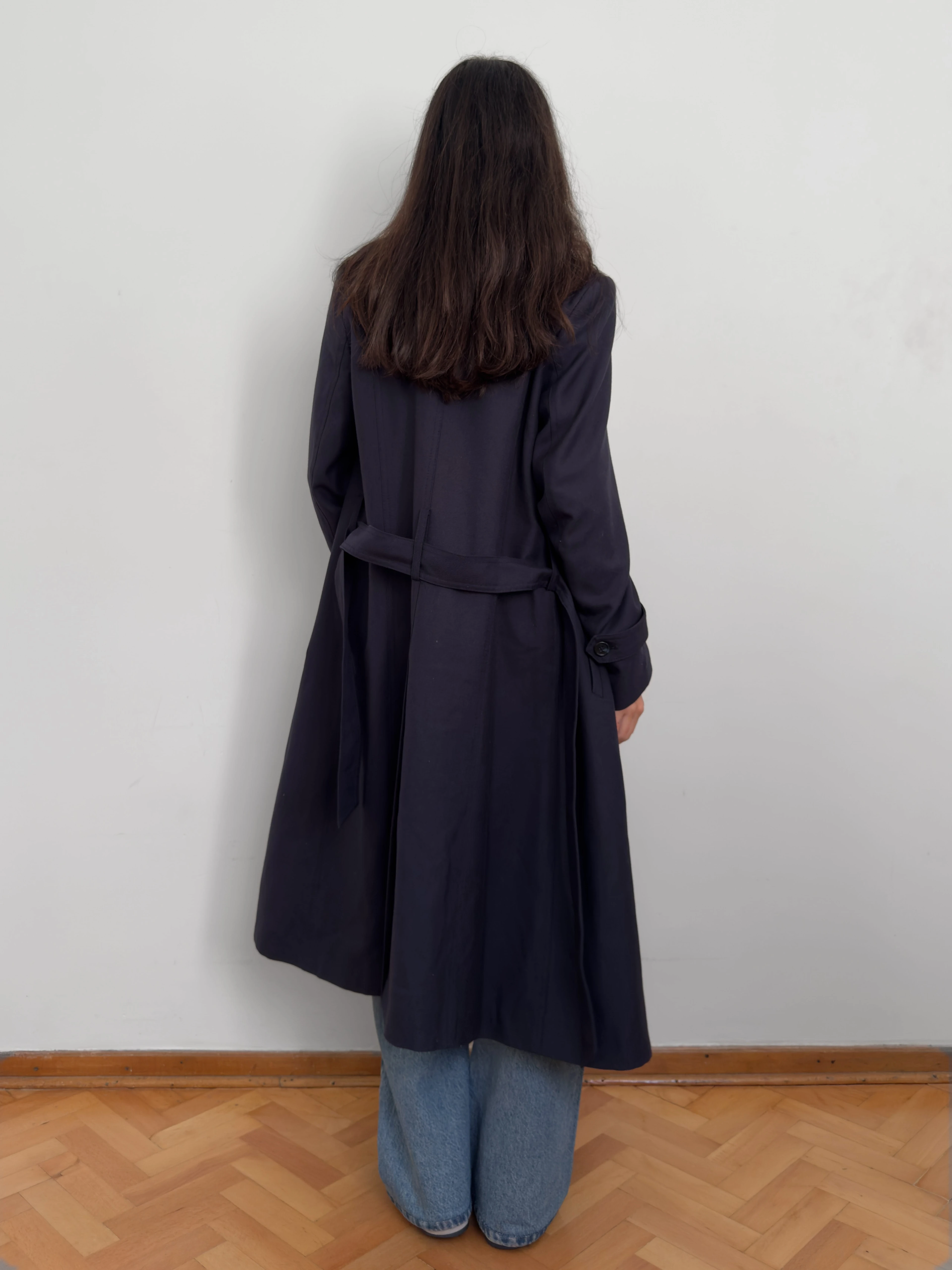 Lacivert Trençkot