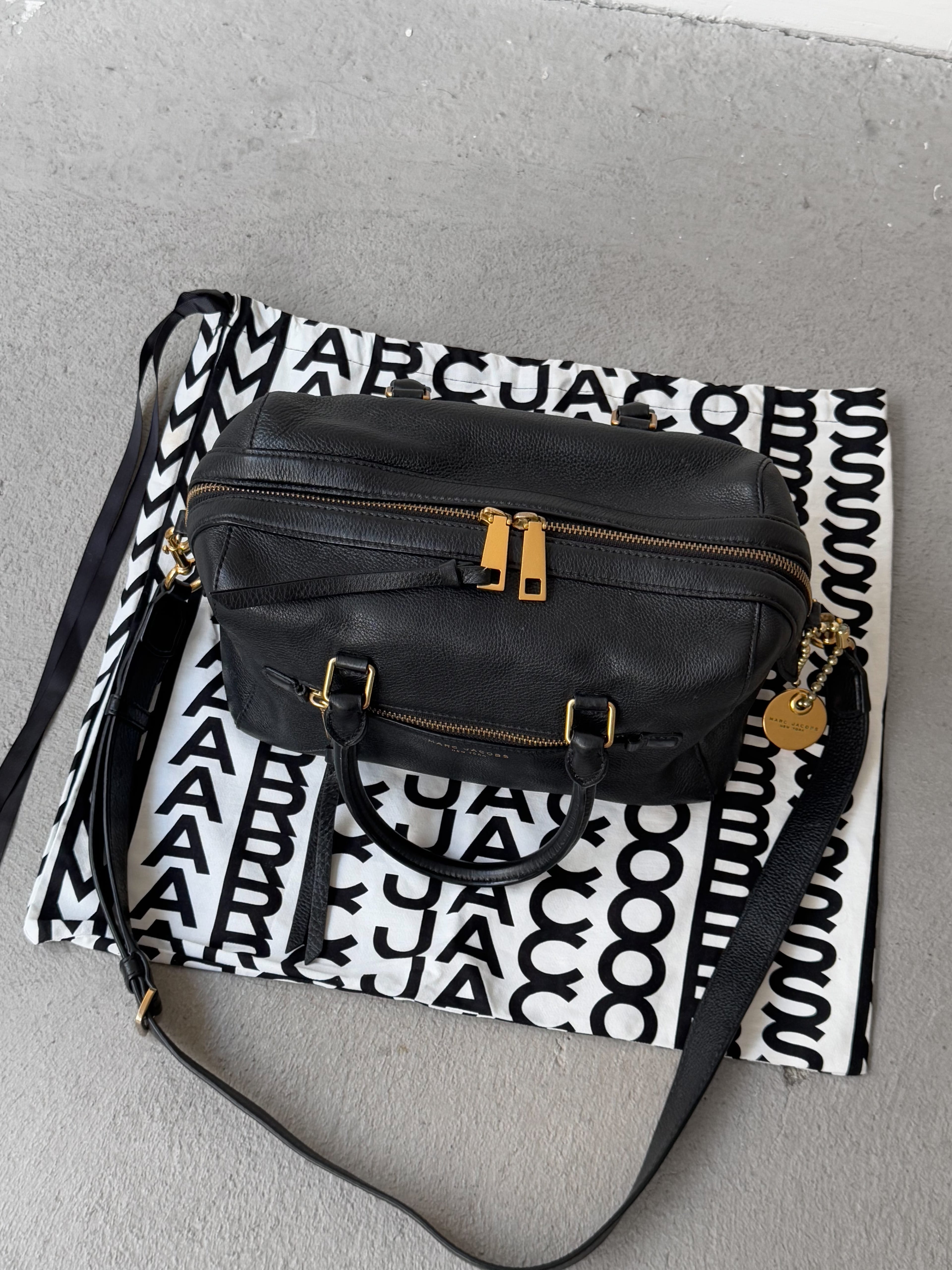 Marc Jacobs Siyah Deri Çanta