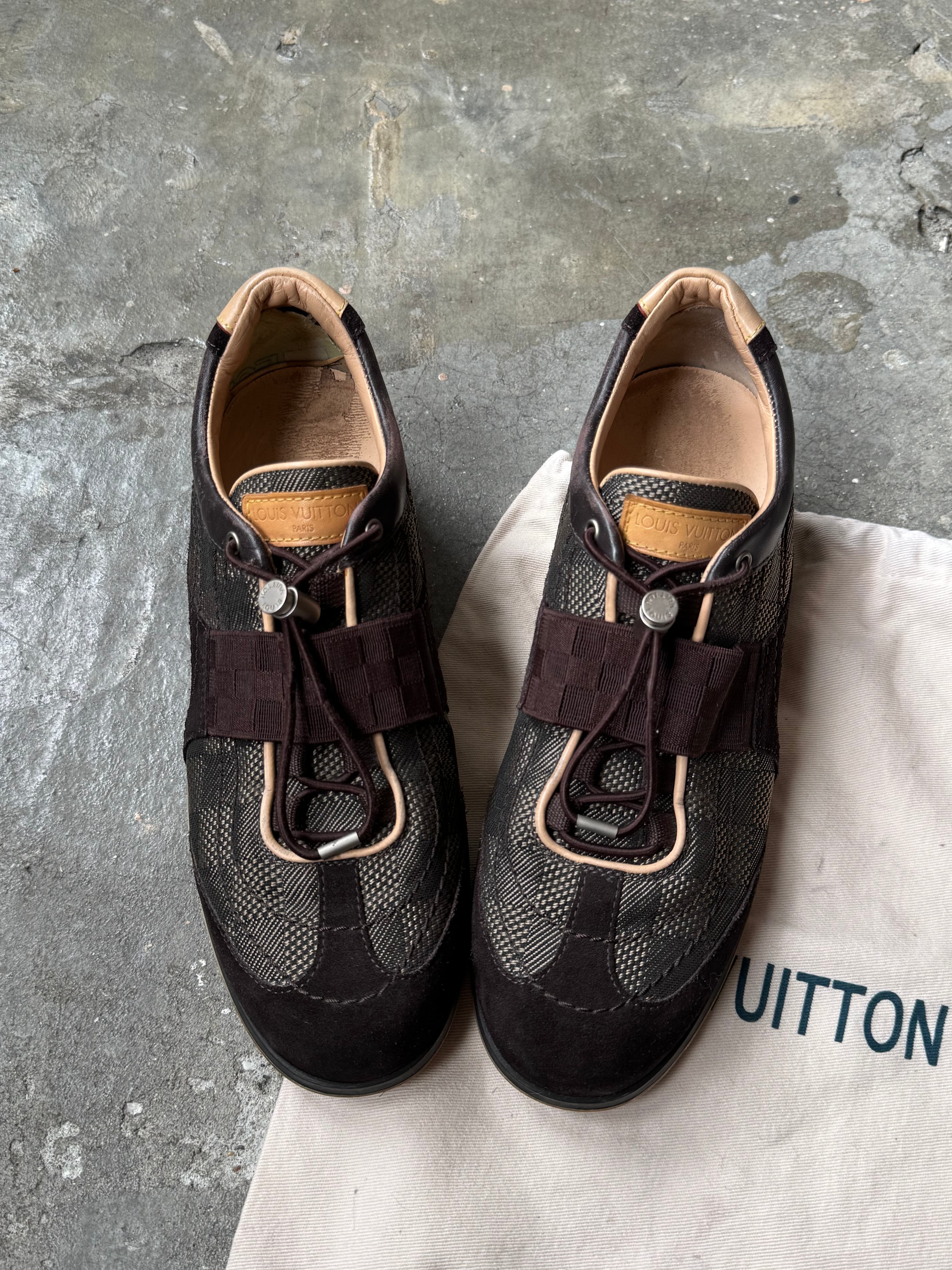 Louis Vuitton Damier Spor Ayakkabı