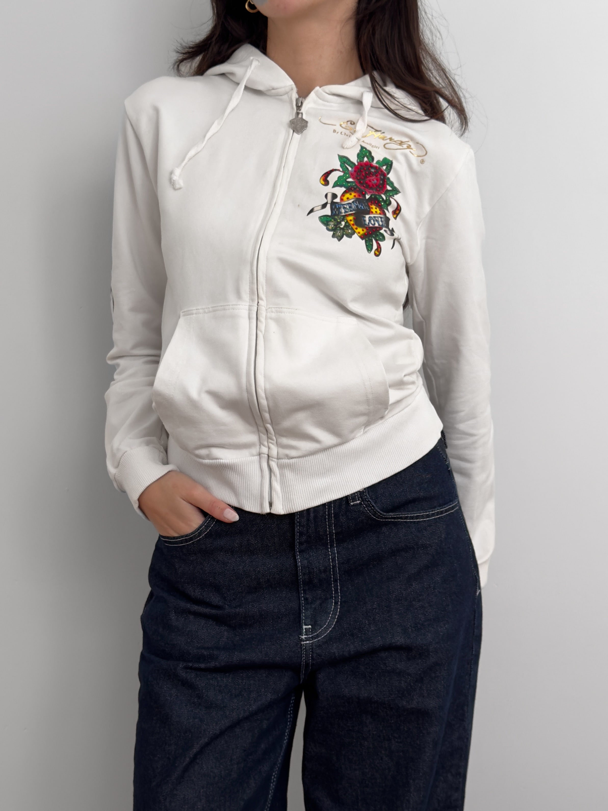Ed Hardy Fermuarlı Hırka