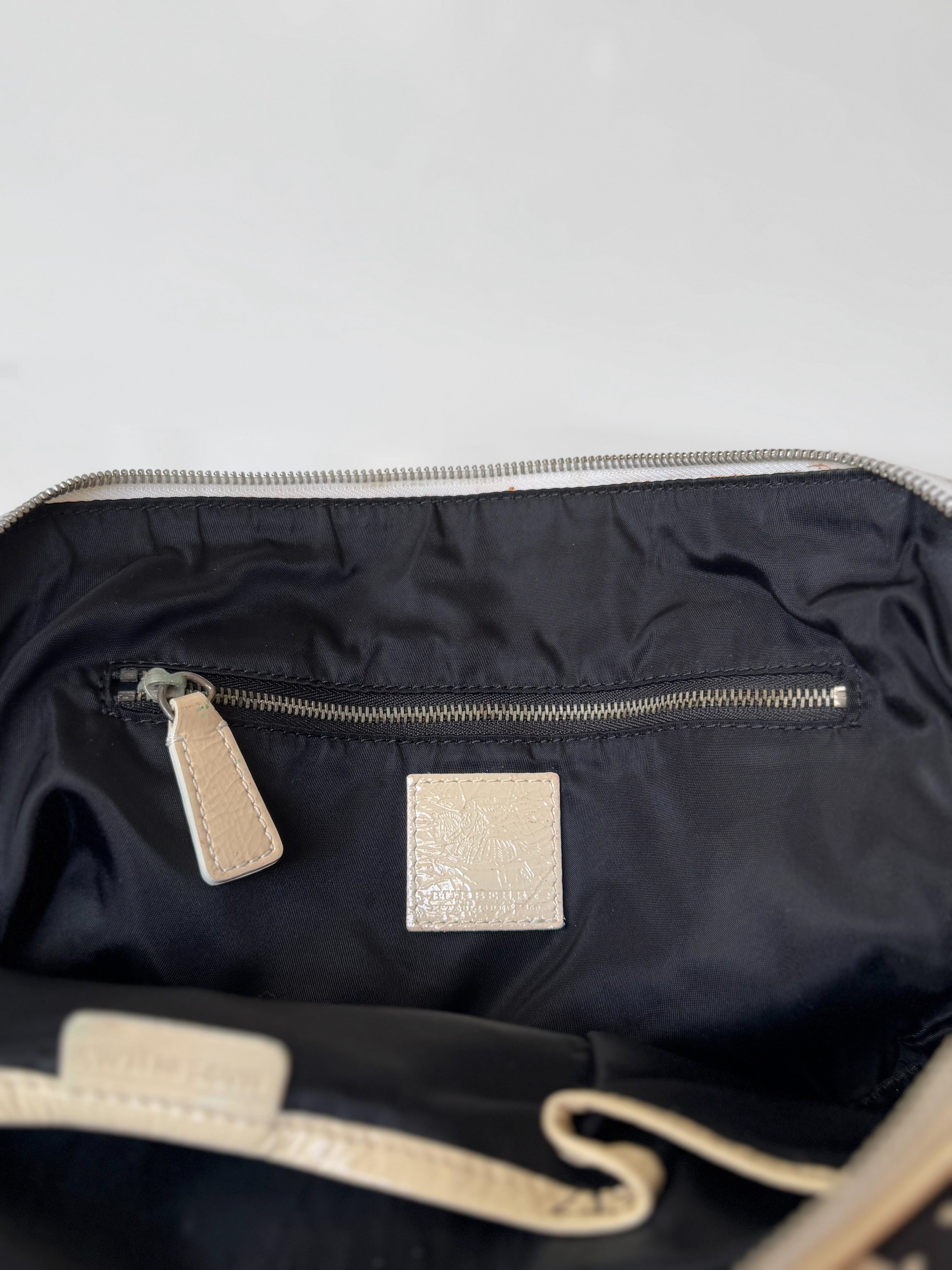 Burberry Floral Beat Check Çanta