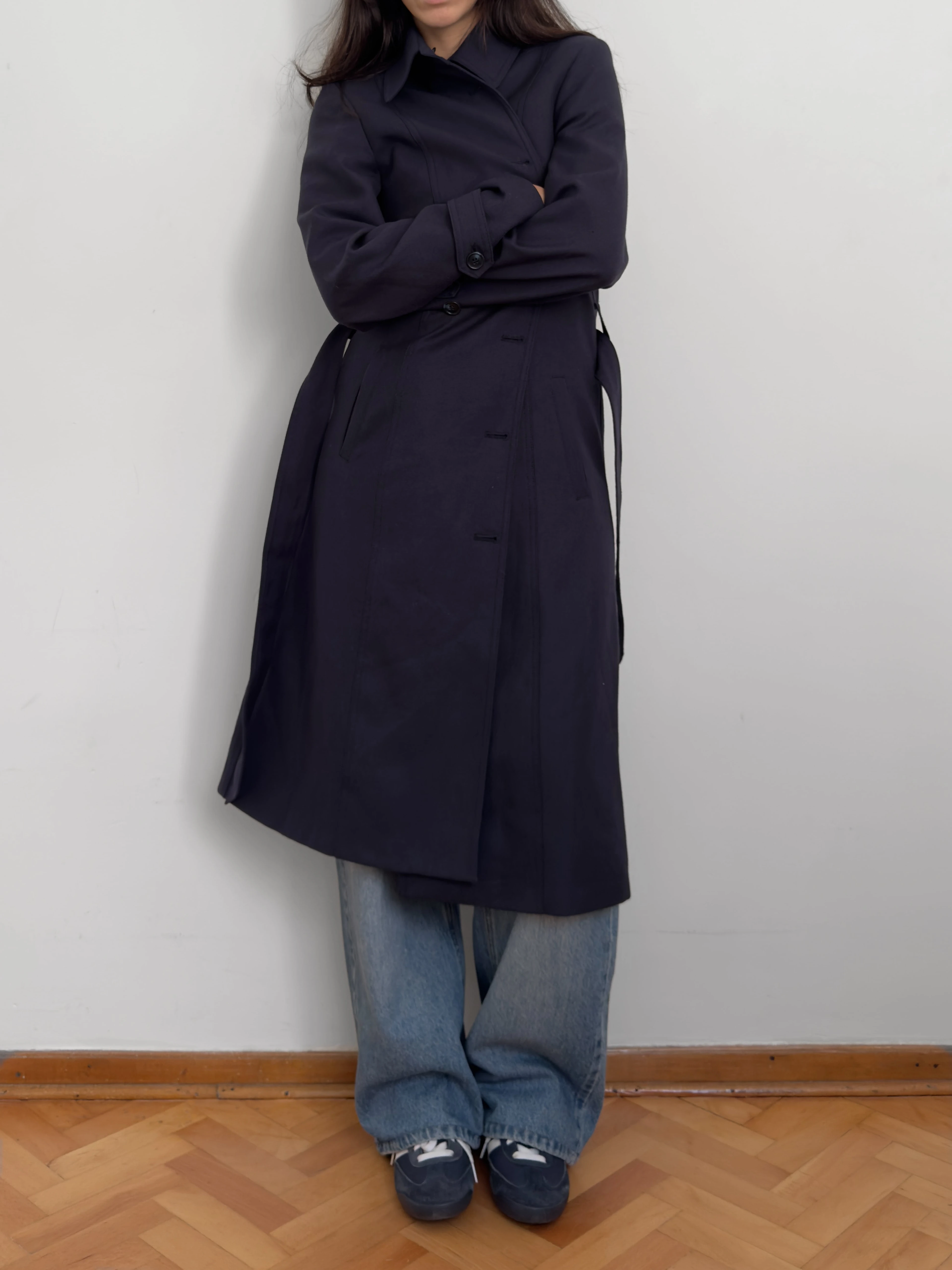 Lacivert Trençkot