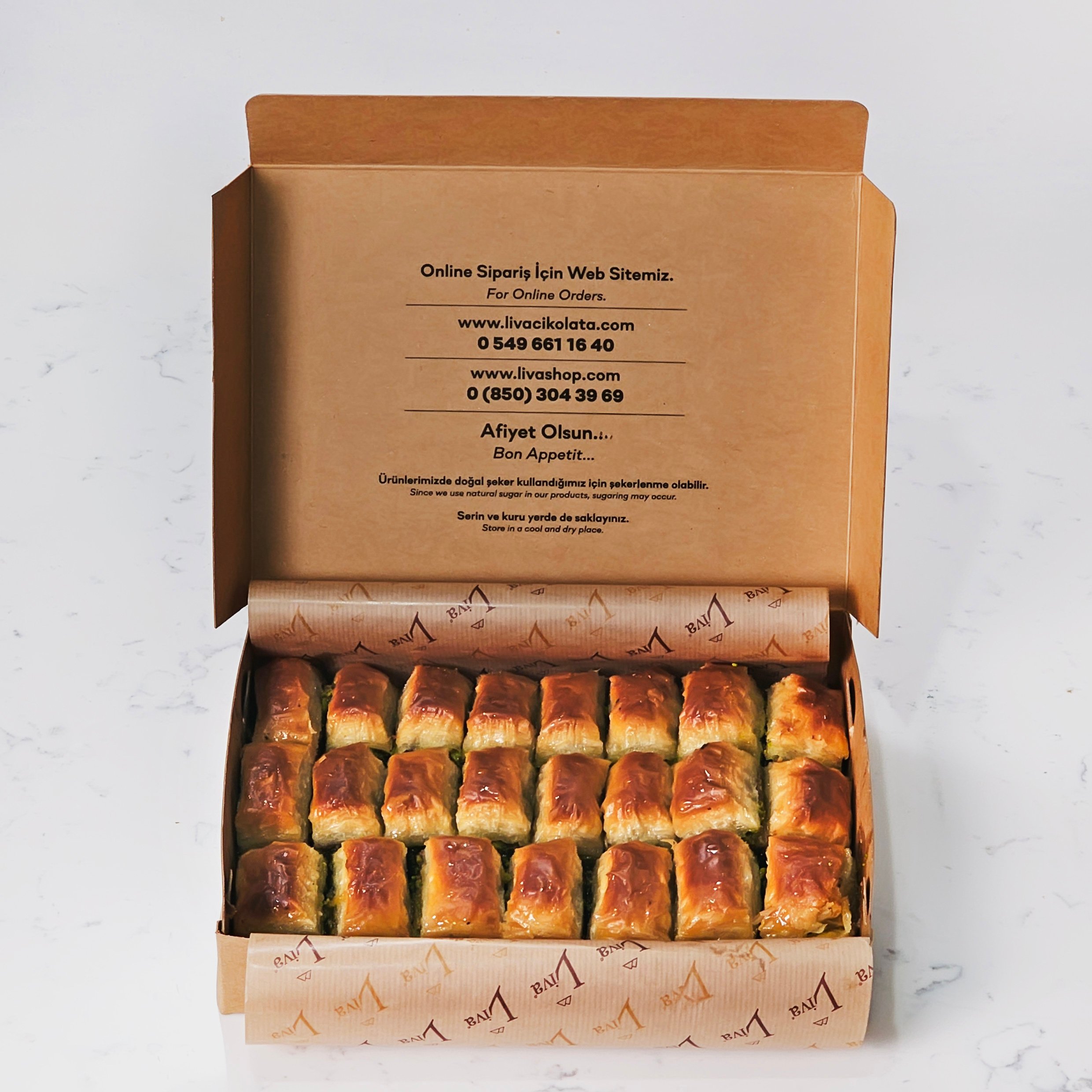 Fıstıklı Baklava - 500gr