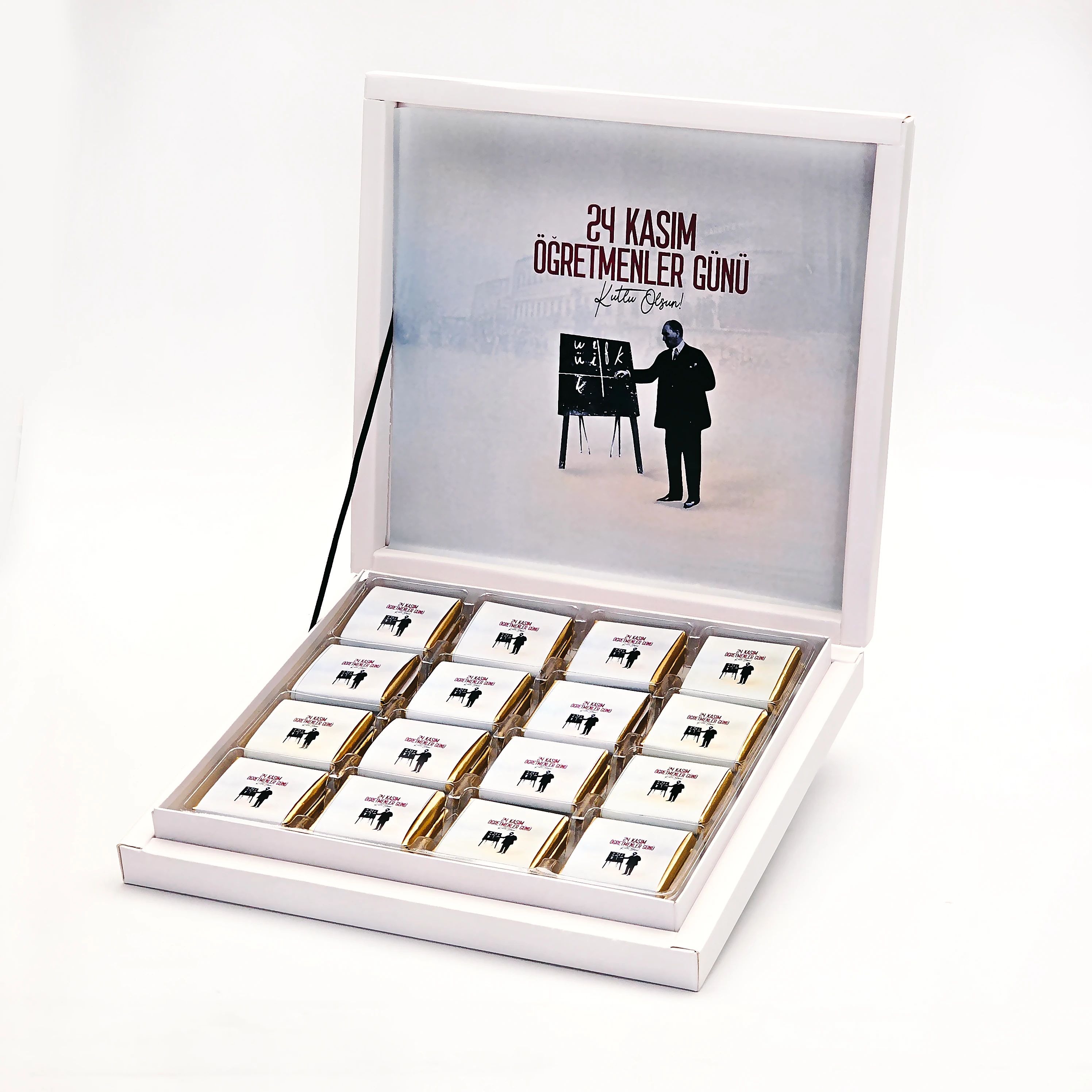 24 Kasım Öğretmenler Günü Hediyesi Çikolata