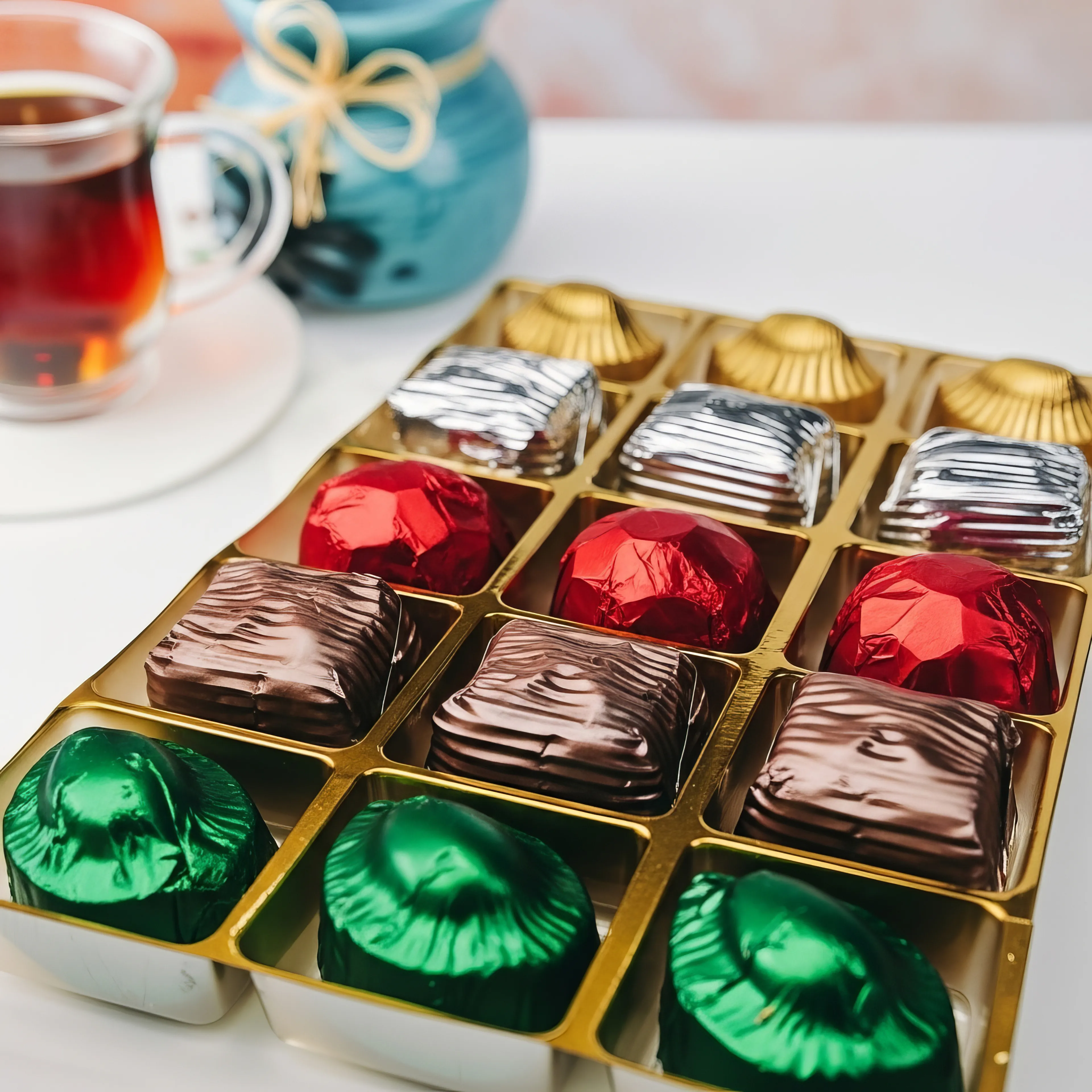 Dökme Yaldızlı Çikolata