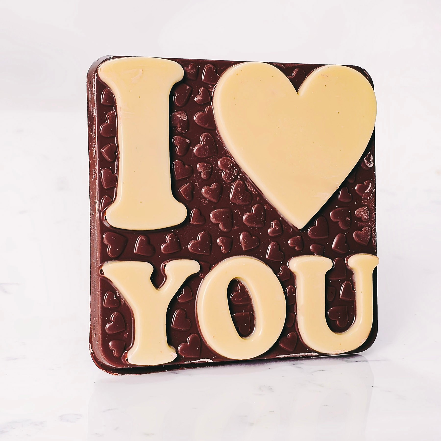 I Love You Yazılı Tablet Çikolata